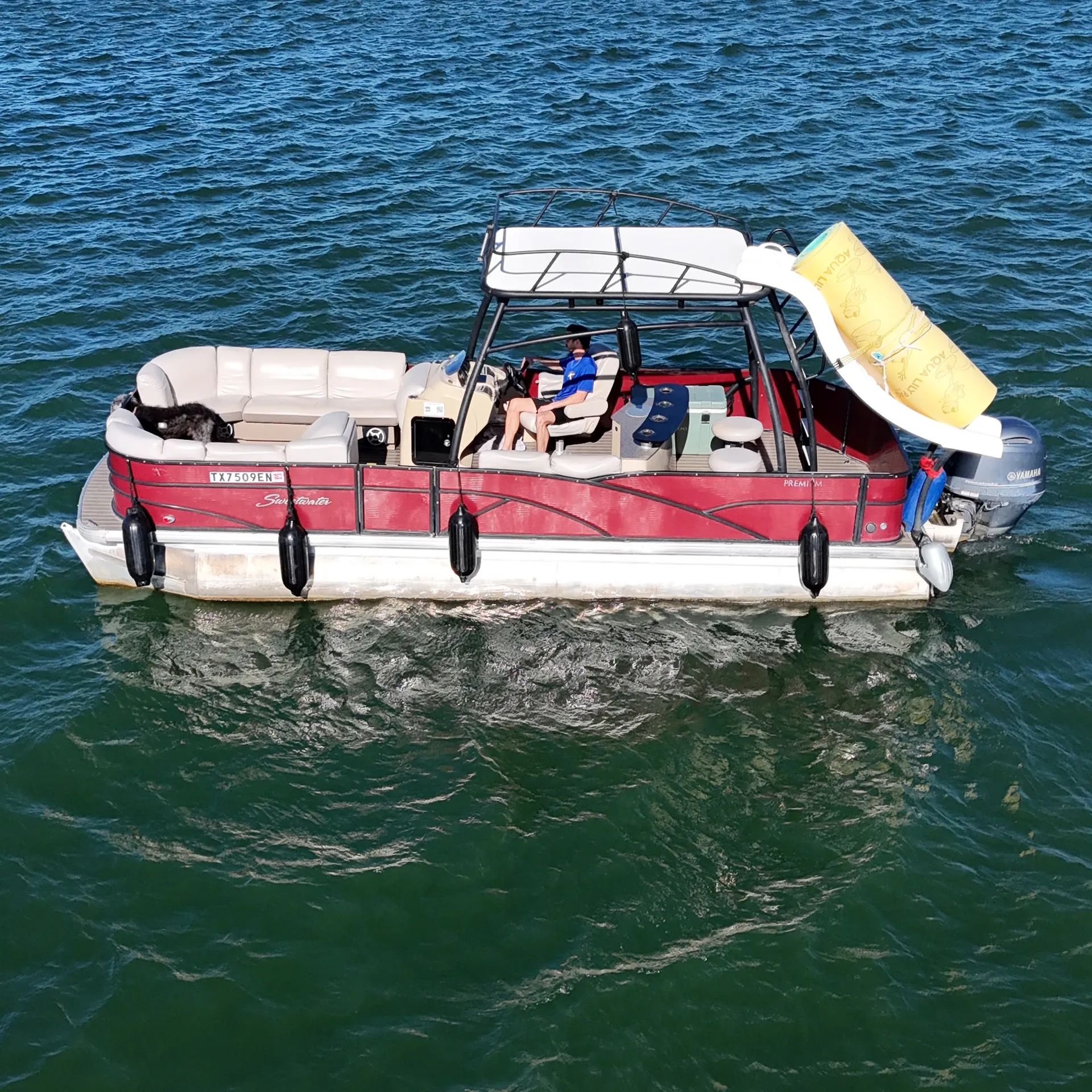 26ft - Godfrey AquaPatio Sweetwater Double Decker w/Slide 