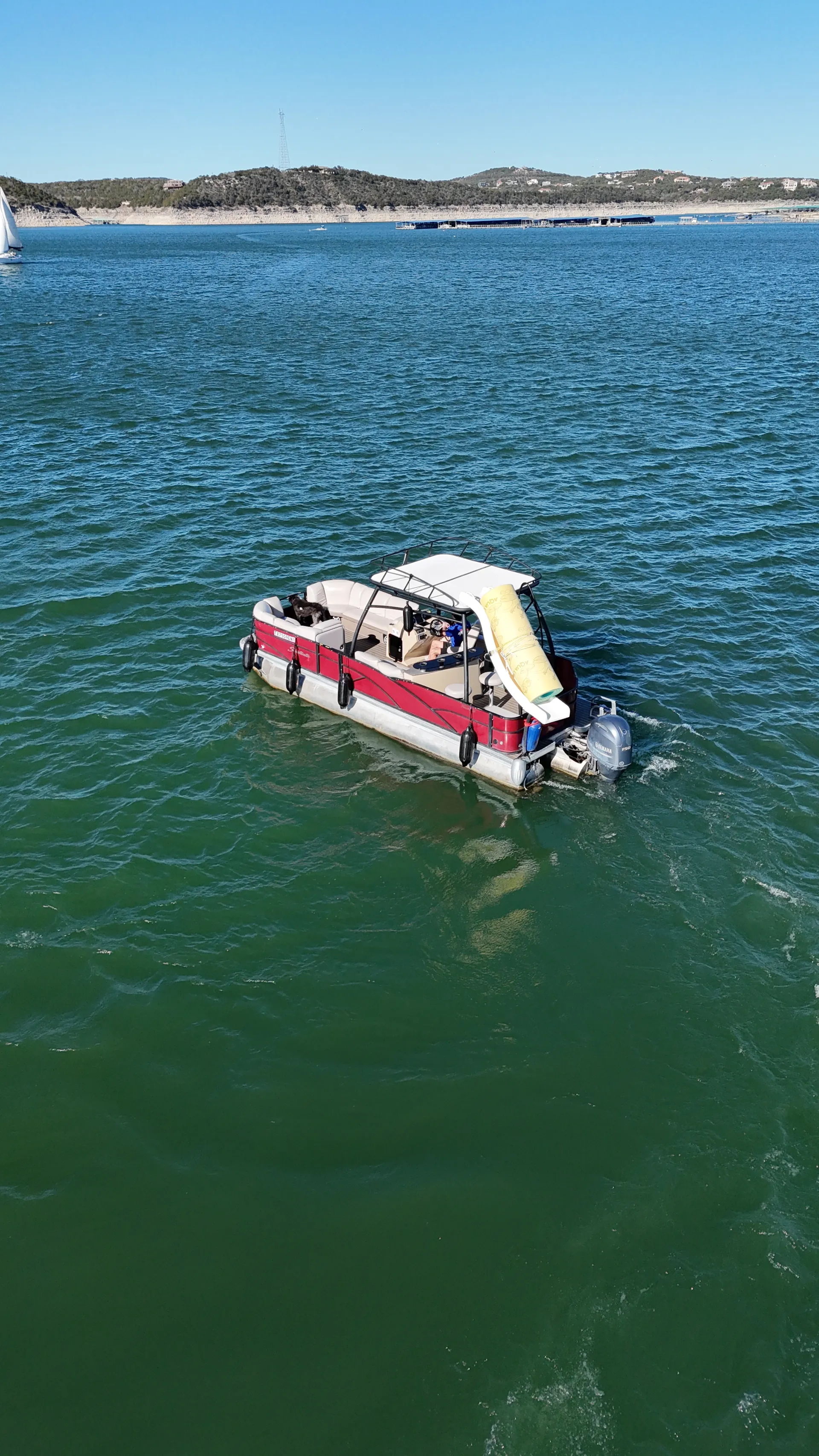 26ft - Godfrey AquaPatio Sweetwater Double Decker w/Slide 