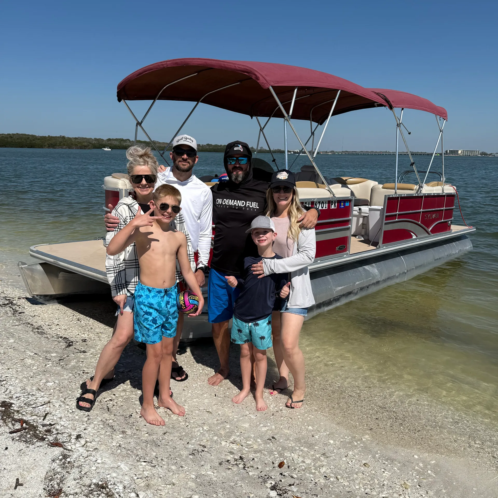 Flexible pickup locations.  up to 11 passengers John’s pass-shell key 