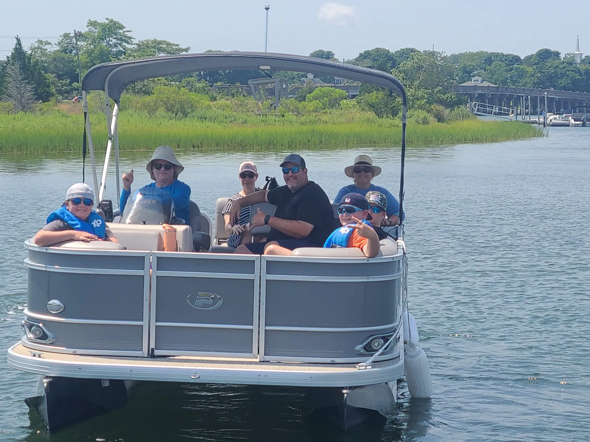 Cape Escape Pontoon Rental Bass River Cape Cod