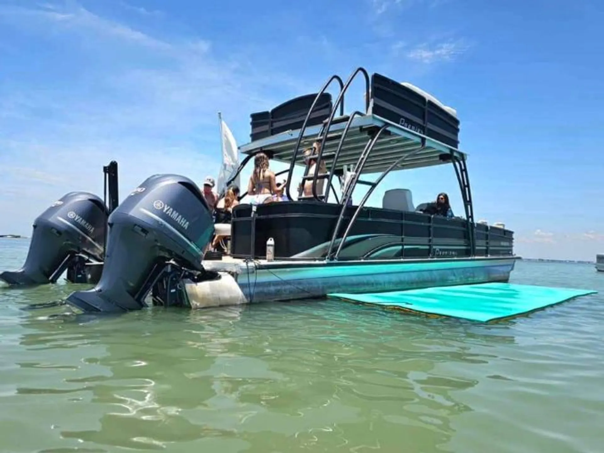 Ultimate Party Boat HUGE areas for dancing and CUSTOM sound system 