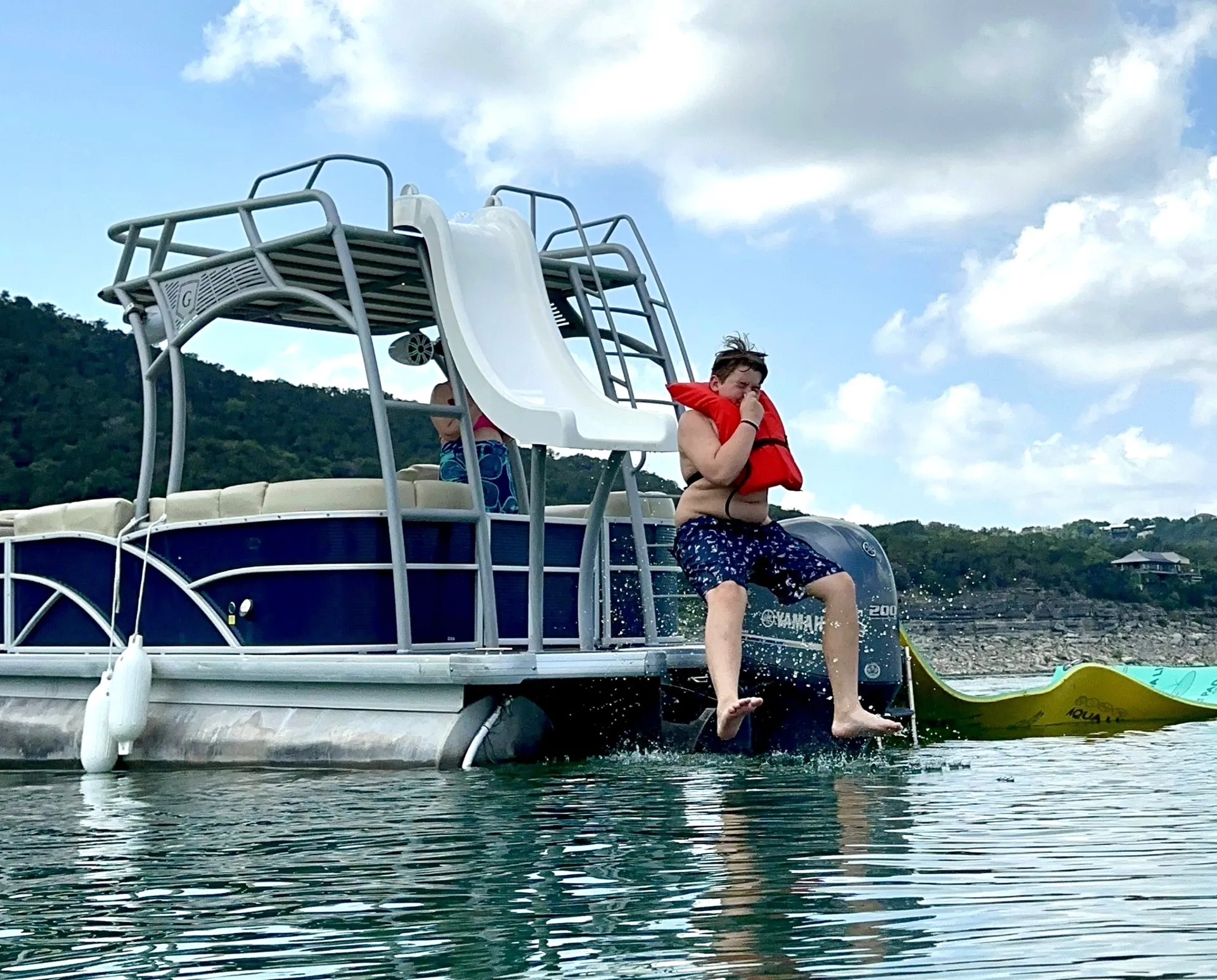**NEW** Double Decker Pontoon w/SLIDE on LAKE TRAVIS