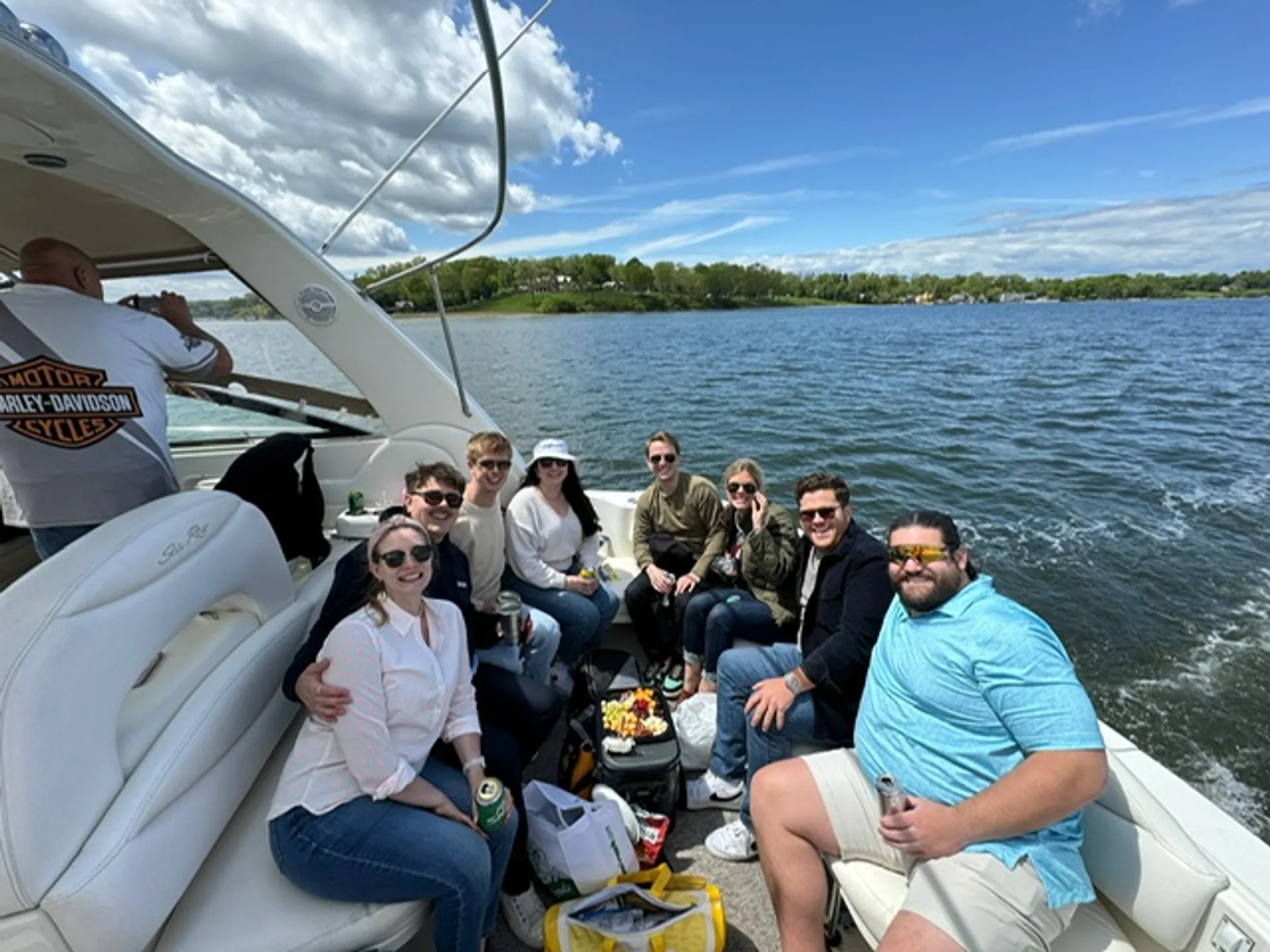 Winedown aboard our 33ft charter relax, & enjoy Sunset Cruises