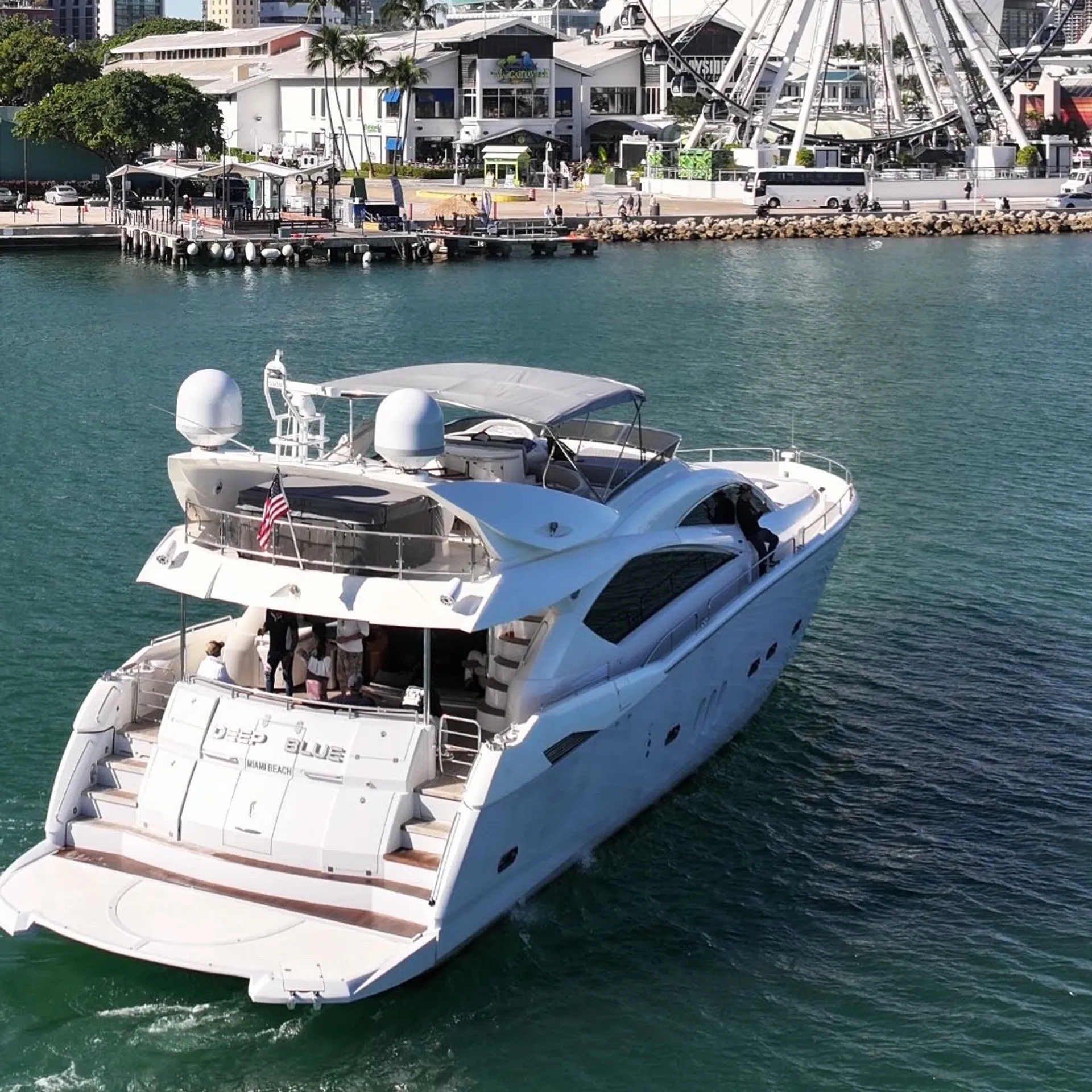 JACUZZI INCLUDED | 82FT 13PPL LUXURY YACHT MIAMI