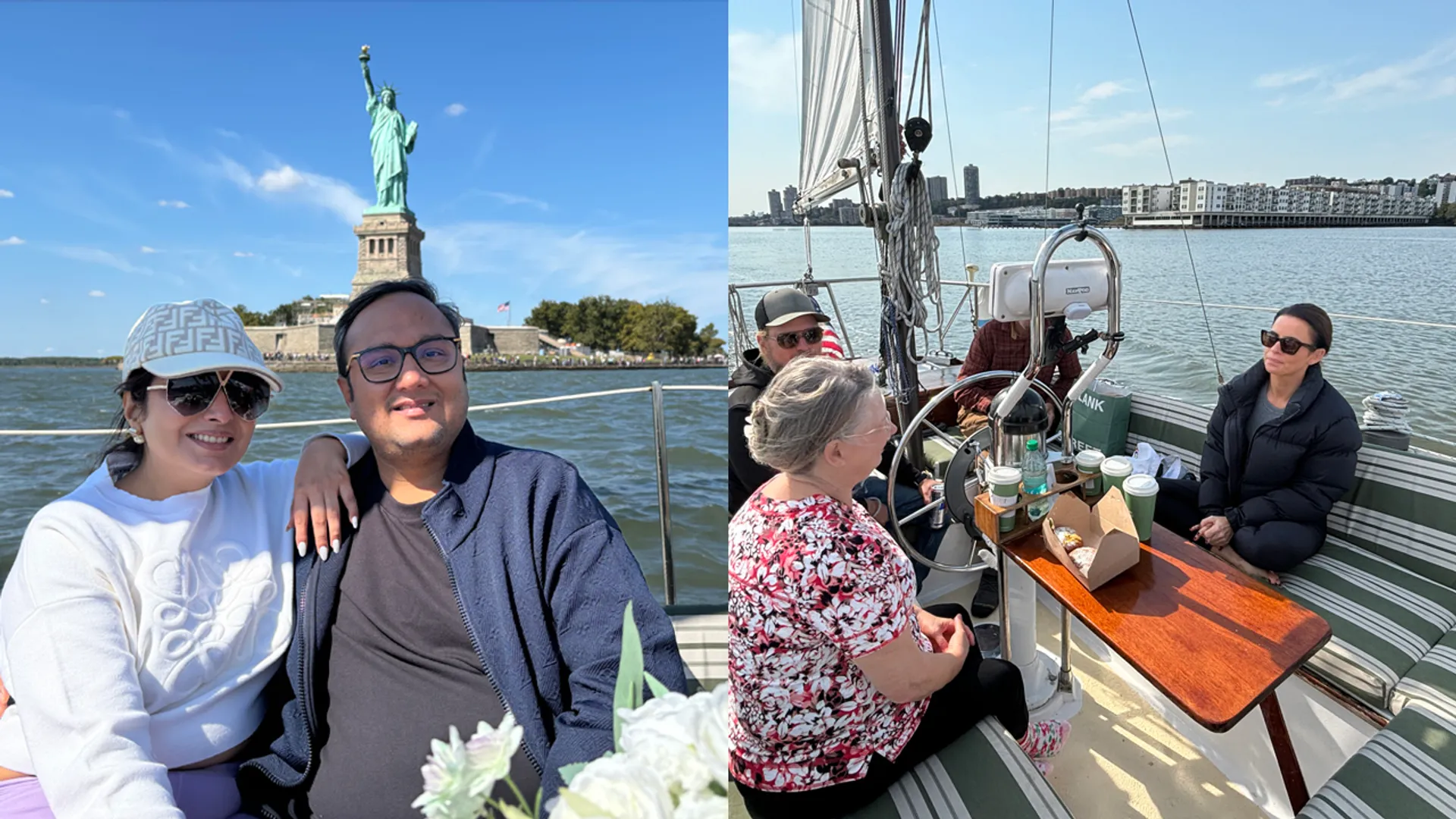 The Only 40ft Hinckley Sailboat in Manhattan,  Chelsea Piers.