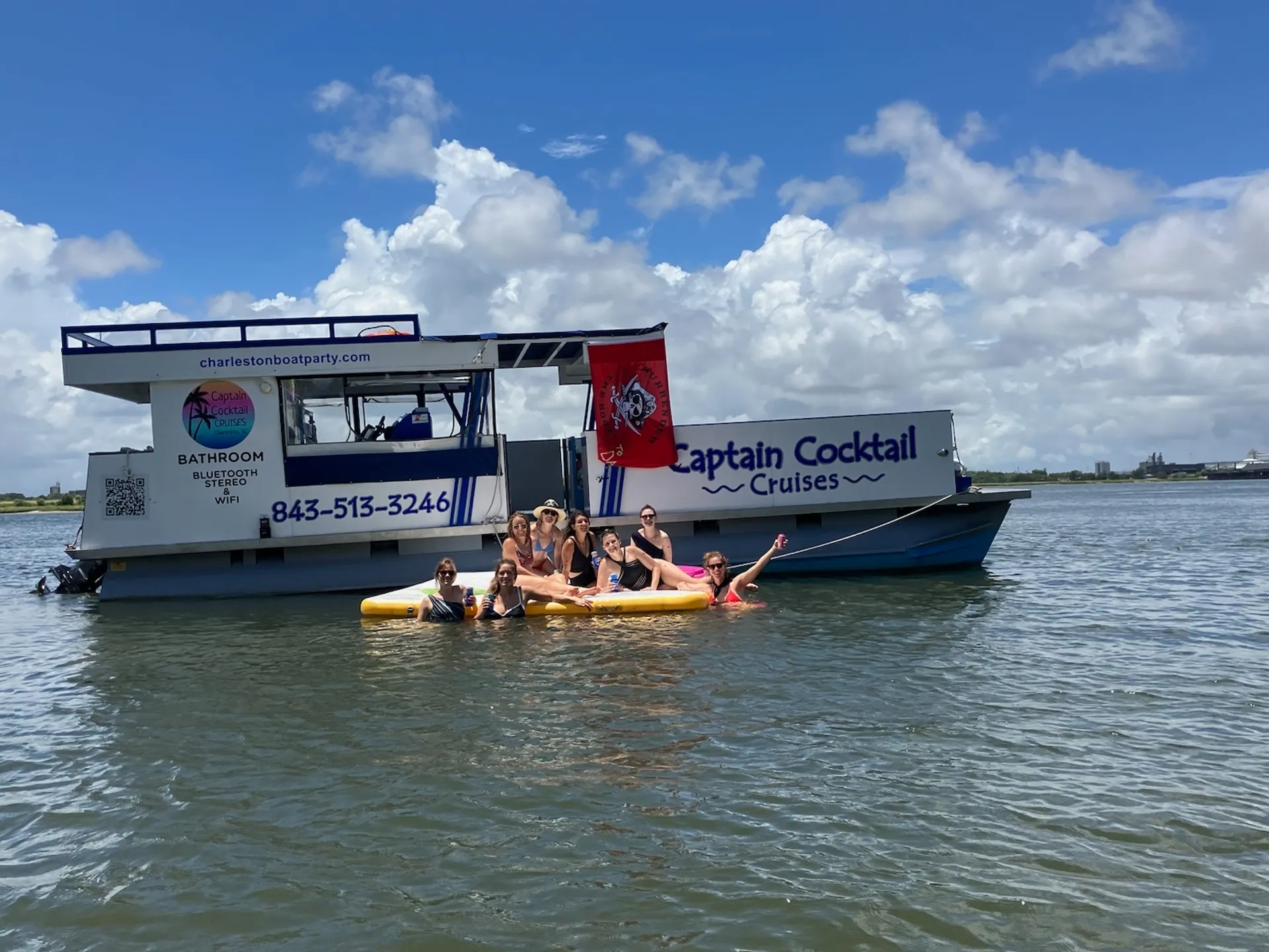 Charleston's Ultimate Private Party Boat for up to 22 - Bachelor(ette)