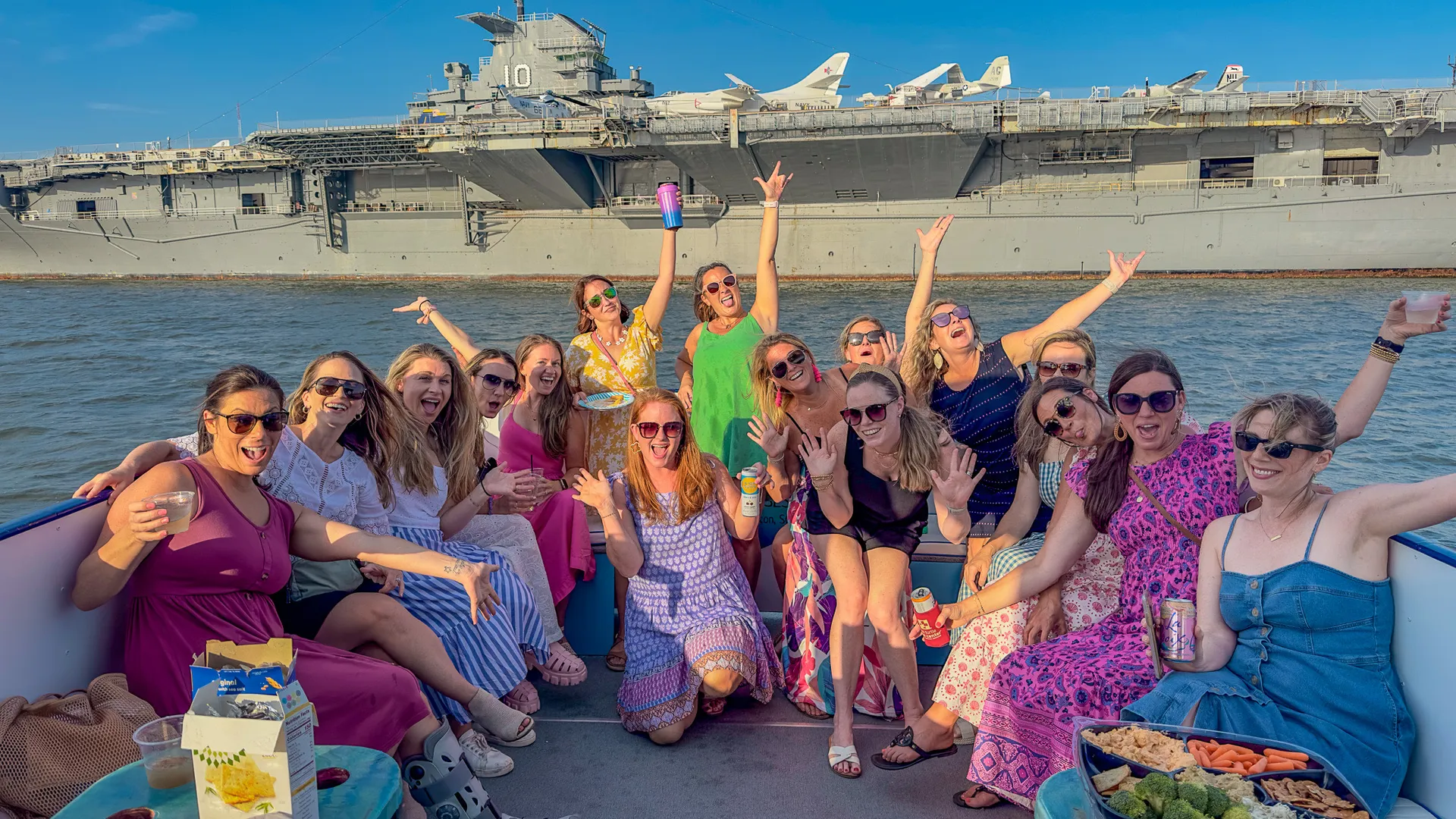 Charleston's Ultimate Private Party Boat for up to 22 - Bachelor(ette)