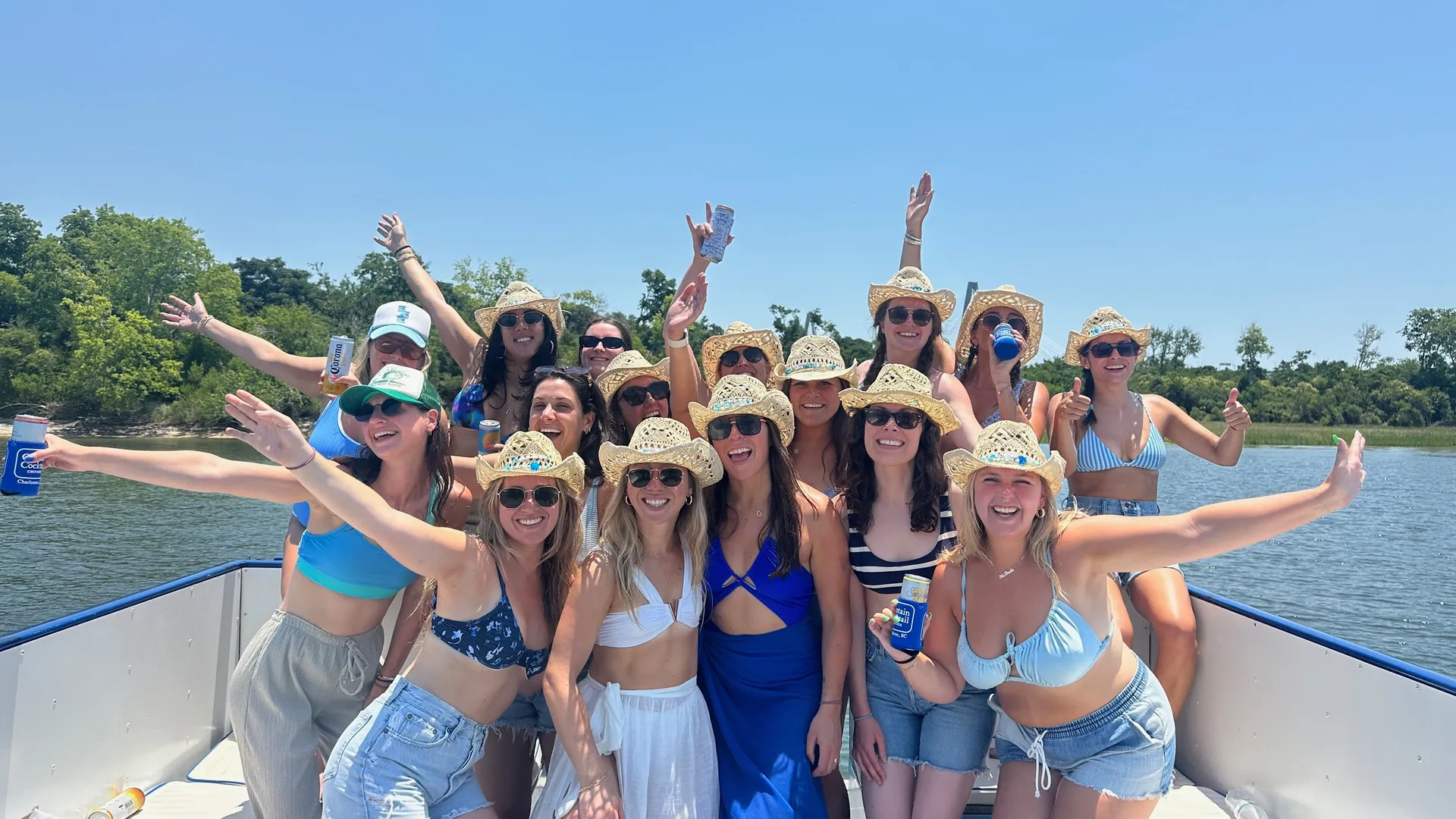 Charleston's Ultimate Private Party Boat for up to 22 - Bachelor(ette)