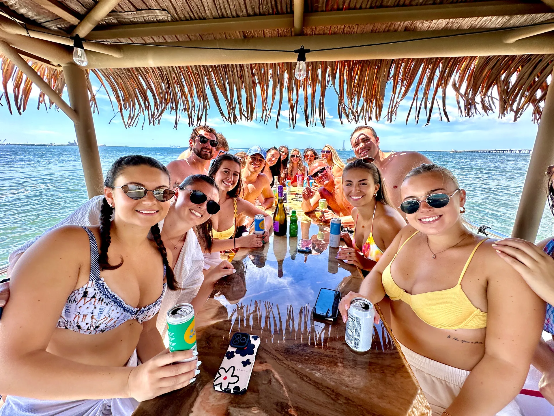 18 Passenger Tiki Boat with Captain