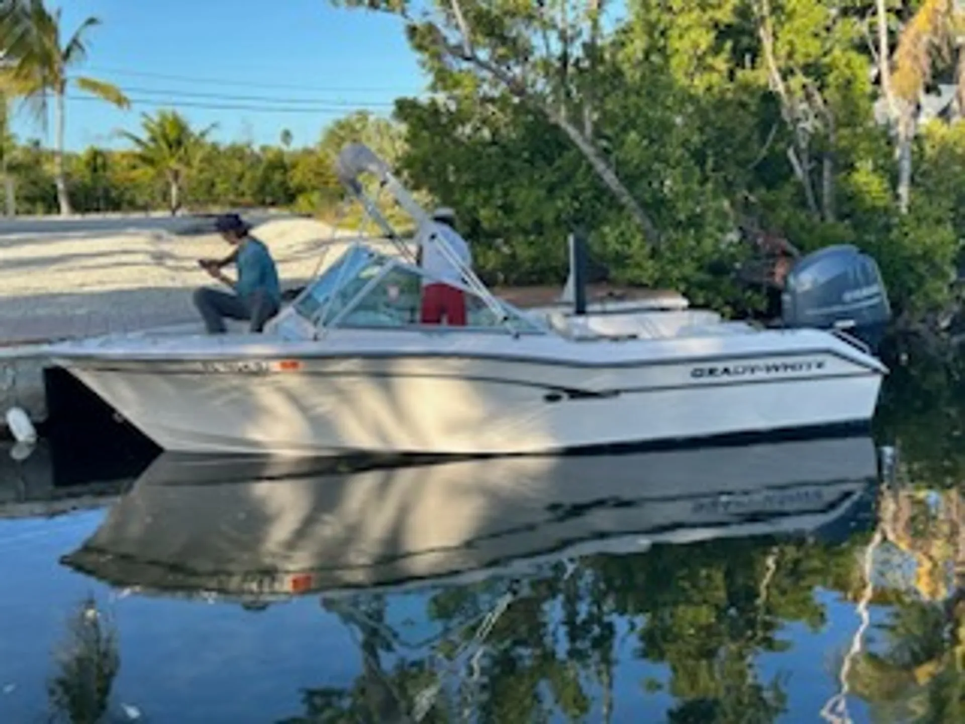 19 foot Grady White 192 Freedom with 150 hp Yamaha. Great family boat.