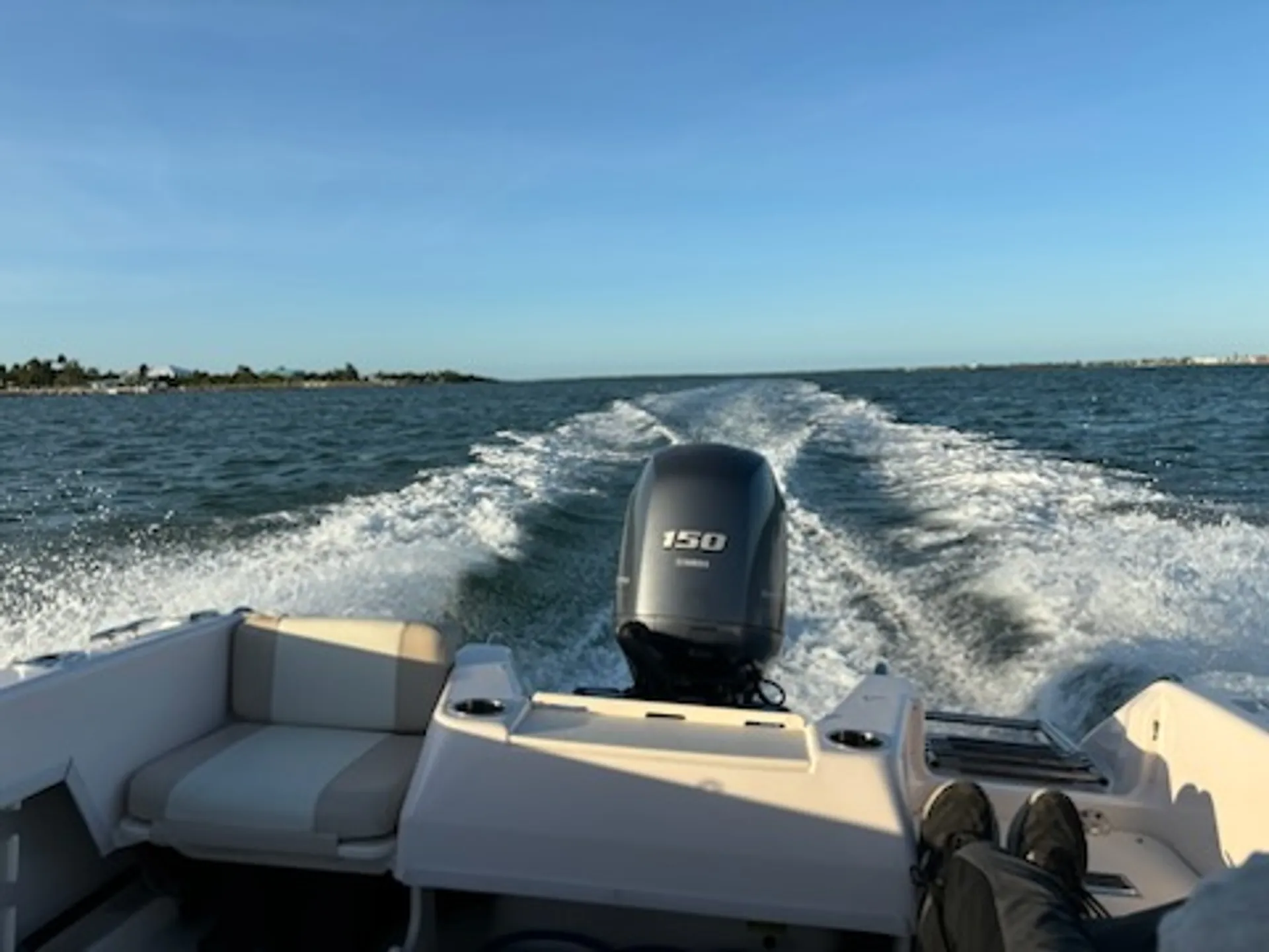 19 foot Grady White 192 Freedom with 150 hp Yamaha. Great family boat.