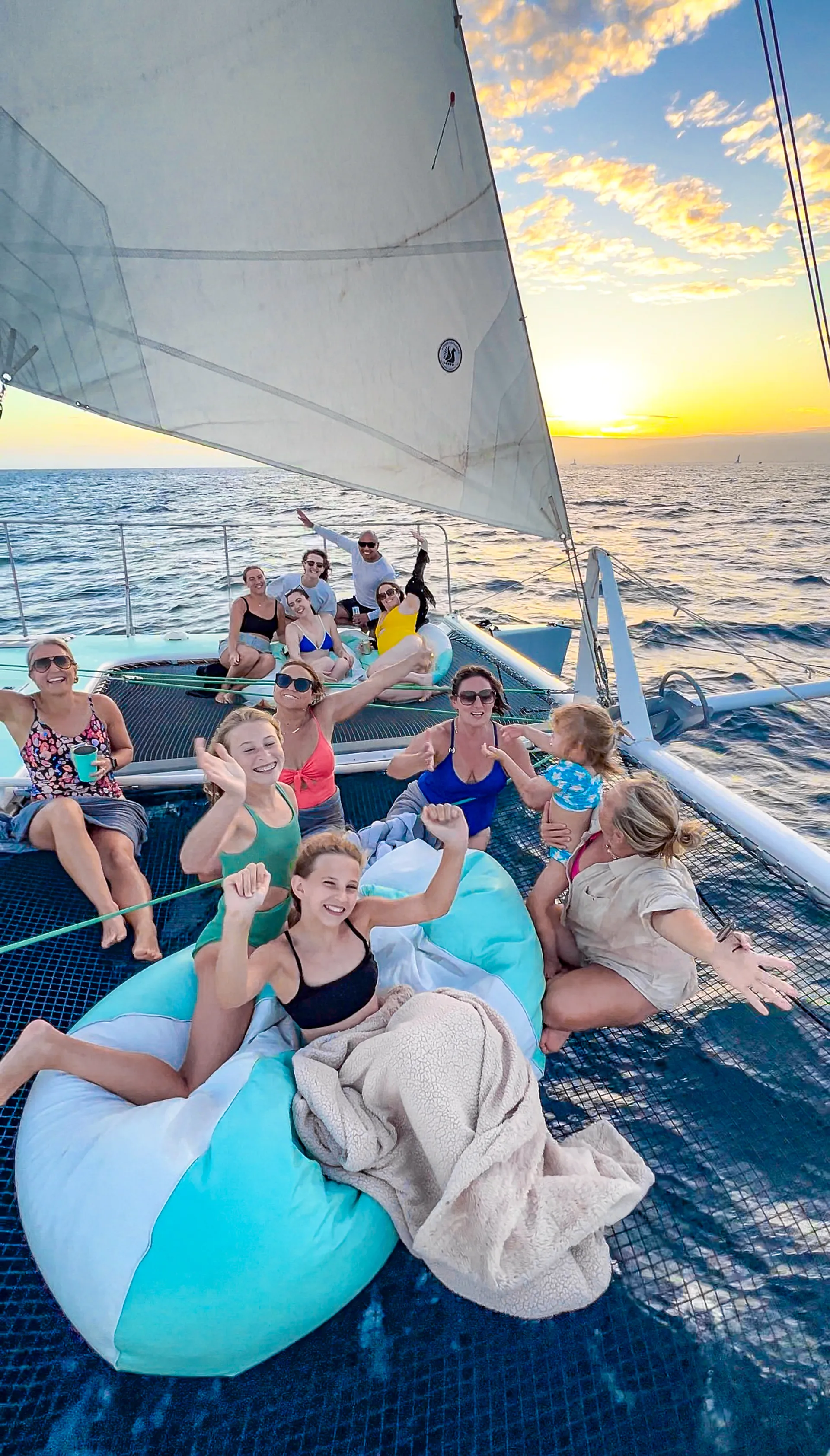 Private Charter On 48 ft Custom Made Sailing Catamaran in Honolulu, HI