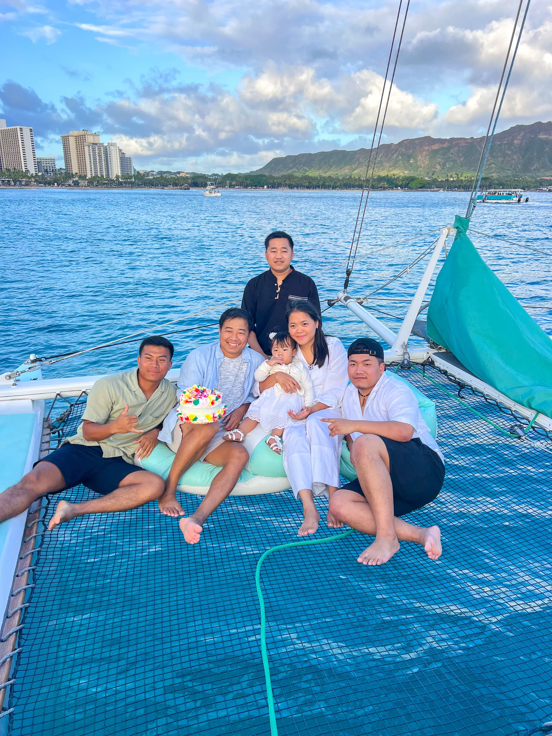 Private Charter On 48 ft Custom Made Sailing Catamaran in Honolulu, HI