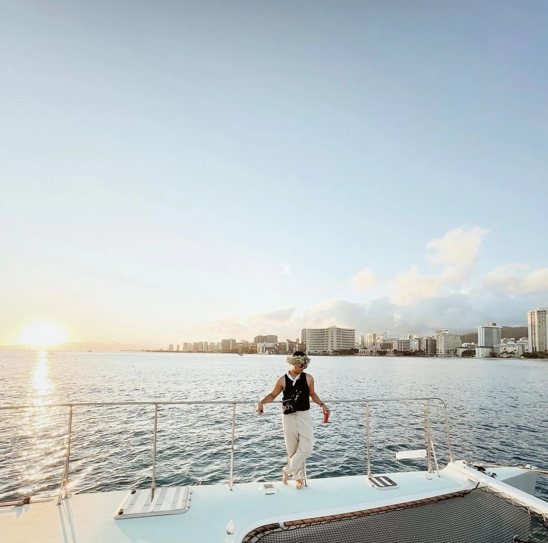 Private Charter On 48 ft Custom Made Sailing Catamaran in Honolulu, HI