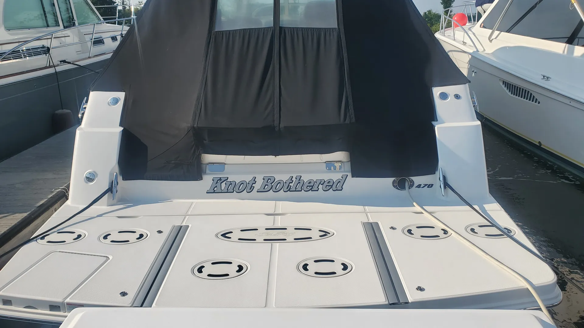 SEA RAY BOATS 470 SUNDANCER (ZEUS DRIVE) in Portsmouth, RI — photo 5