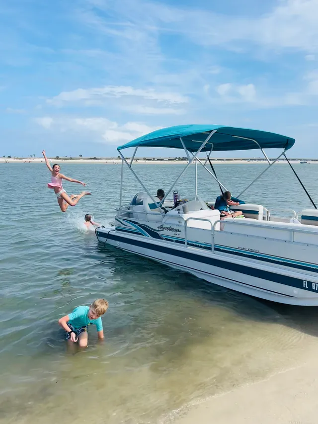Rent a Godfrey Marine deck boat in Palm Coast, FL near me
