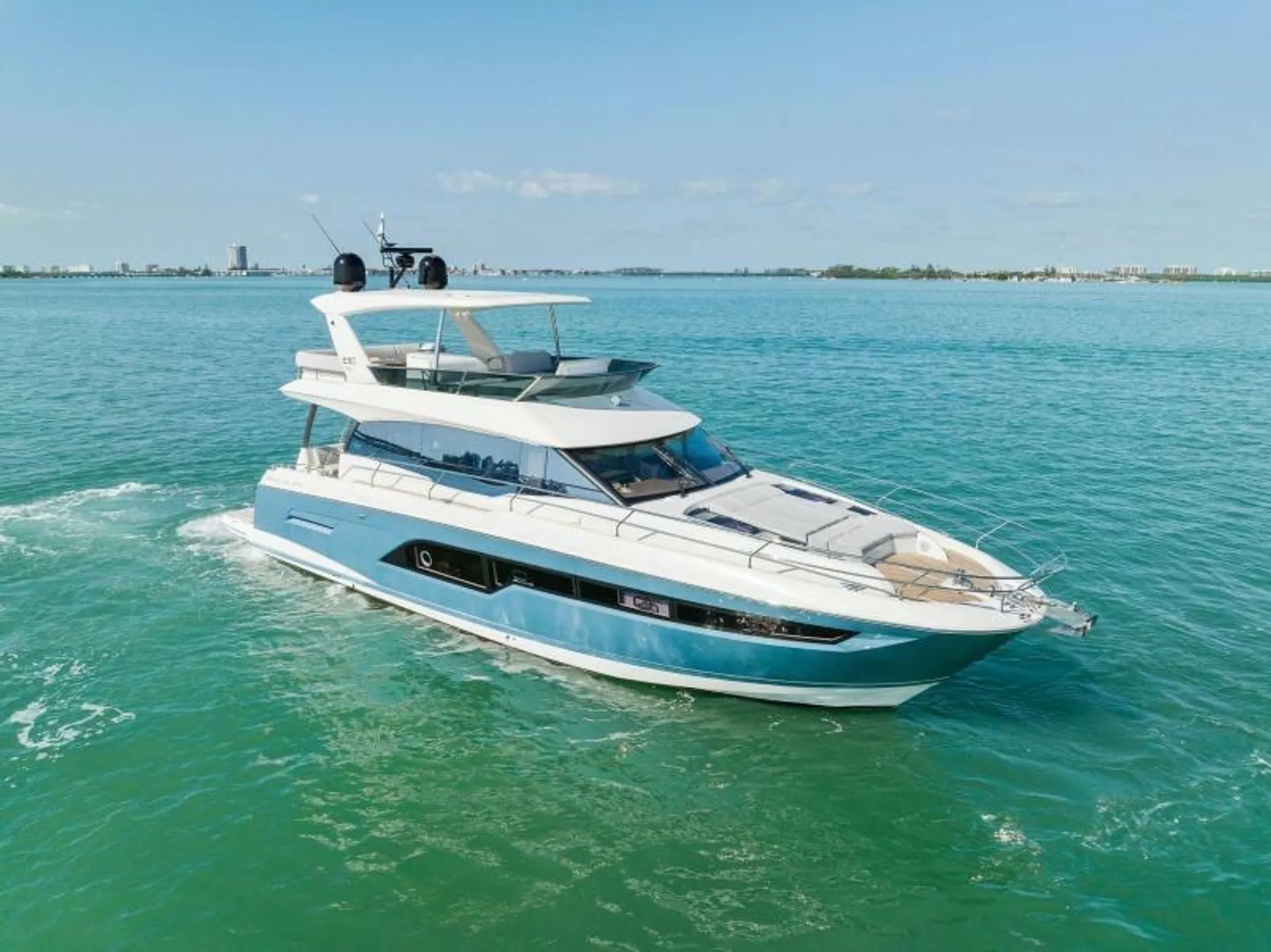 Peace | 63’ Prestige – Sarasota’s Premier Luxury Yacht