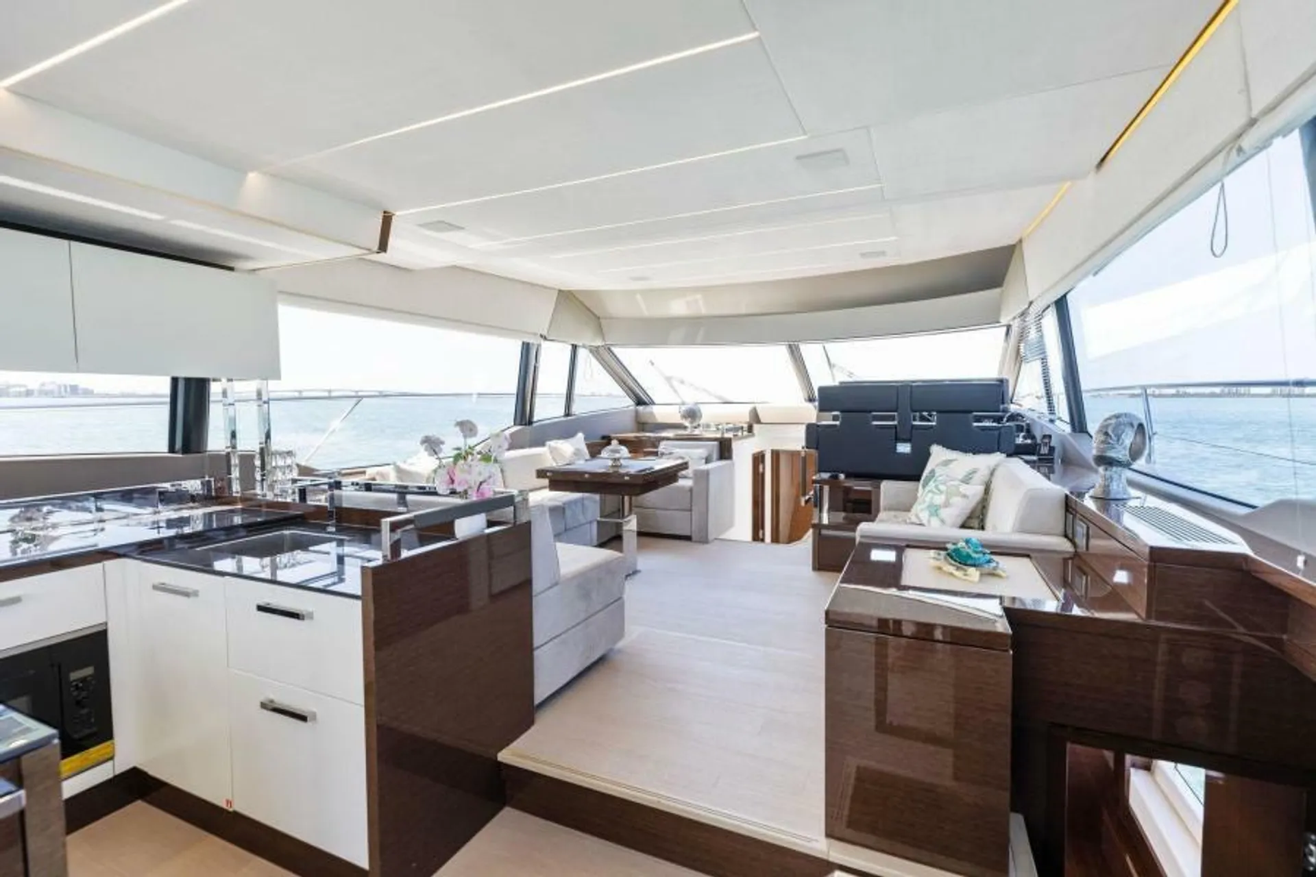 Peace | 63’ Prestige – Sarasota’s Premier Luxury Yacht