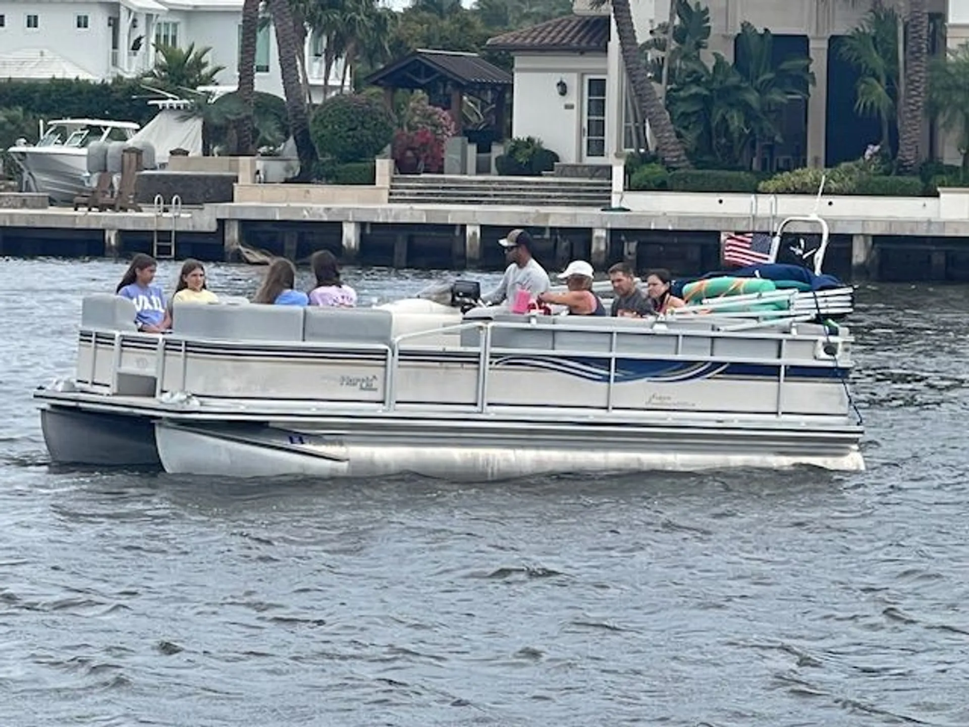 Cruise SE Florida's Waterways on Fun & Comfortable Pontoon Boat