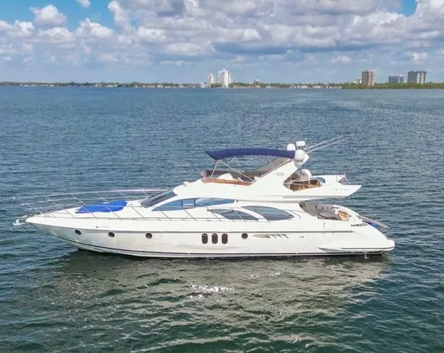 Rent a Azimut 65 flybridge in Miami, FL near me