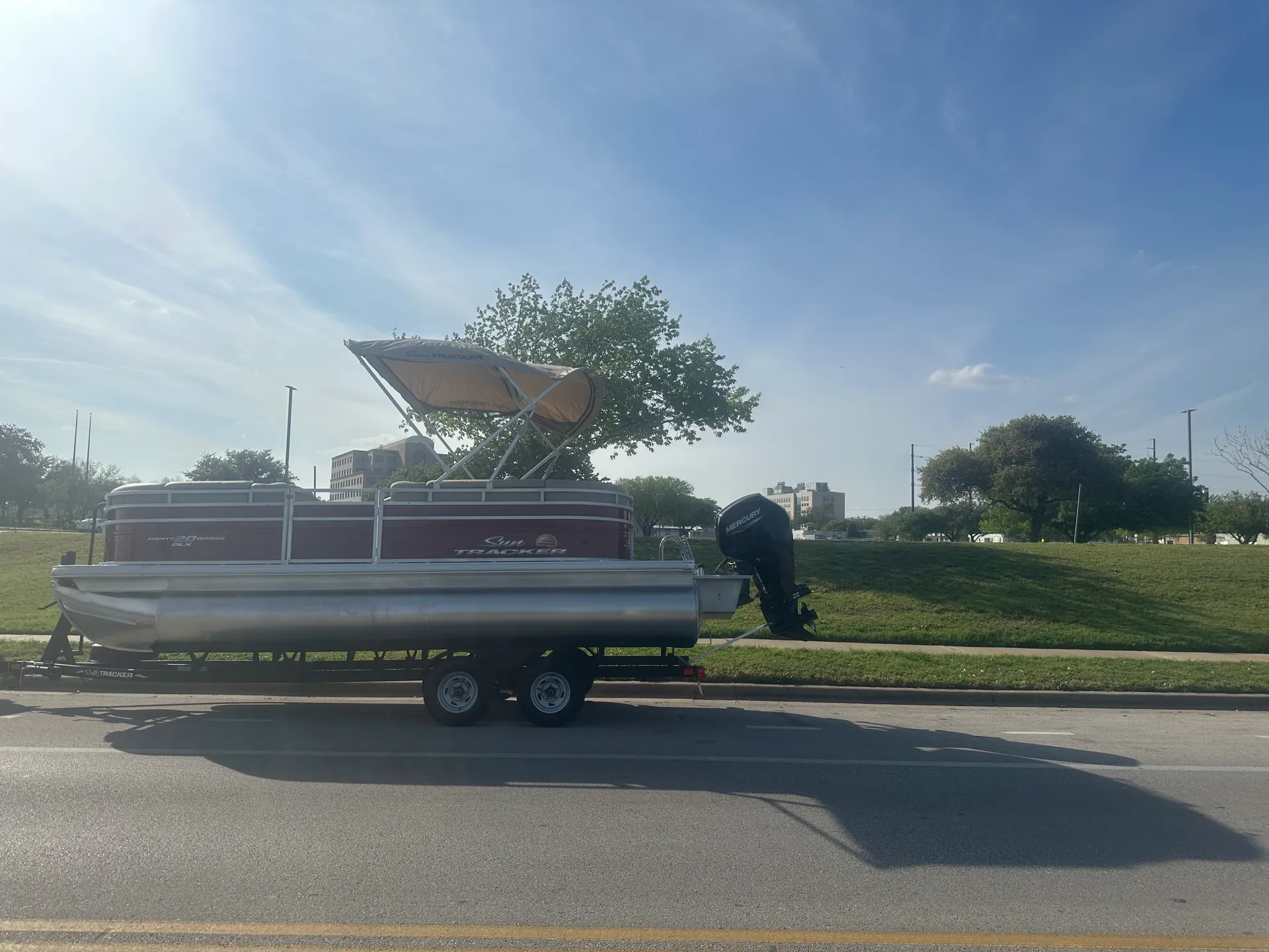 Delivery Available: Experience Relaxation on a 2024 Party Barge!