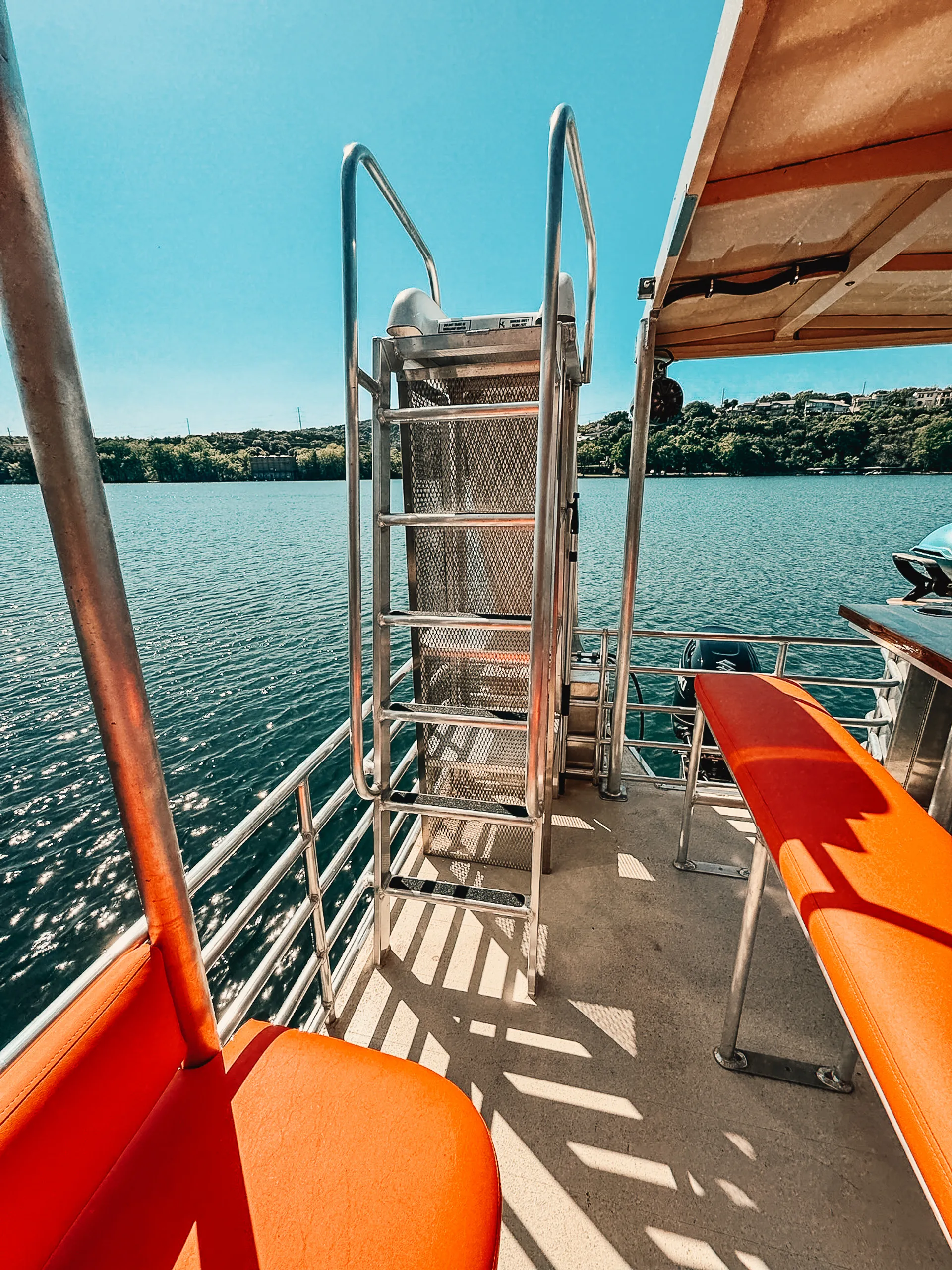 24 person Tiki Pontoon with water slide and GRILL