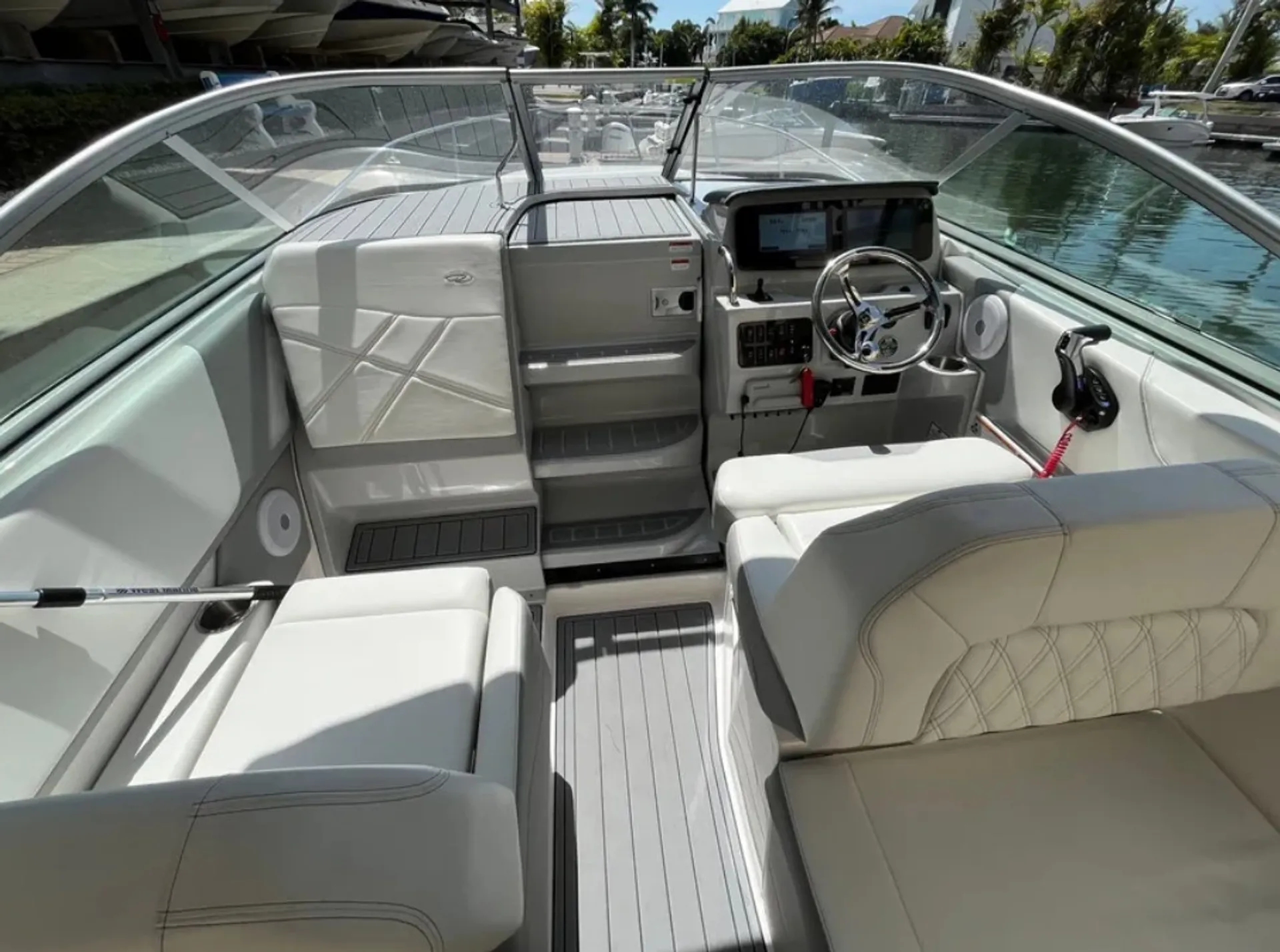 Sandbar or Sunset Cruise on this 27 foot cabin cruiser
