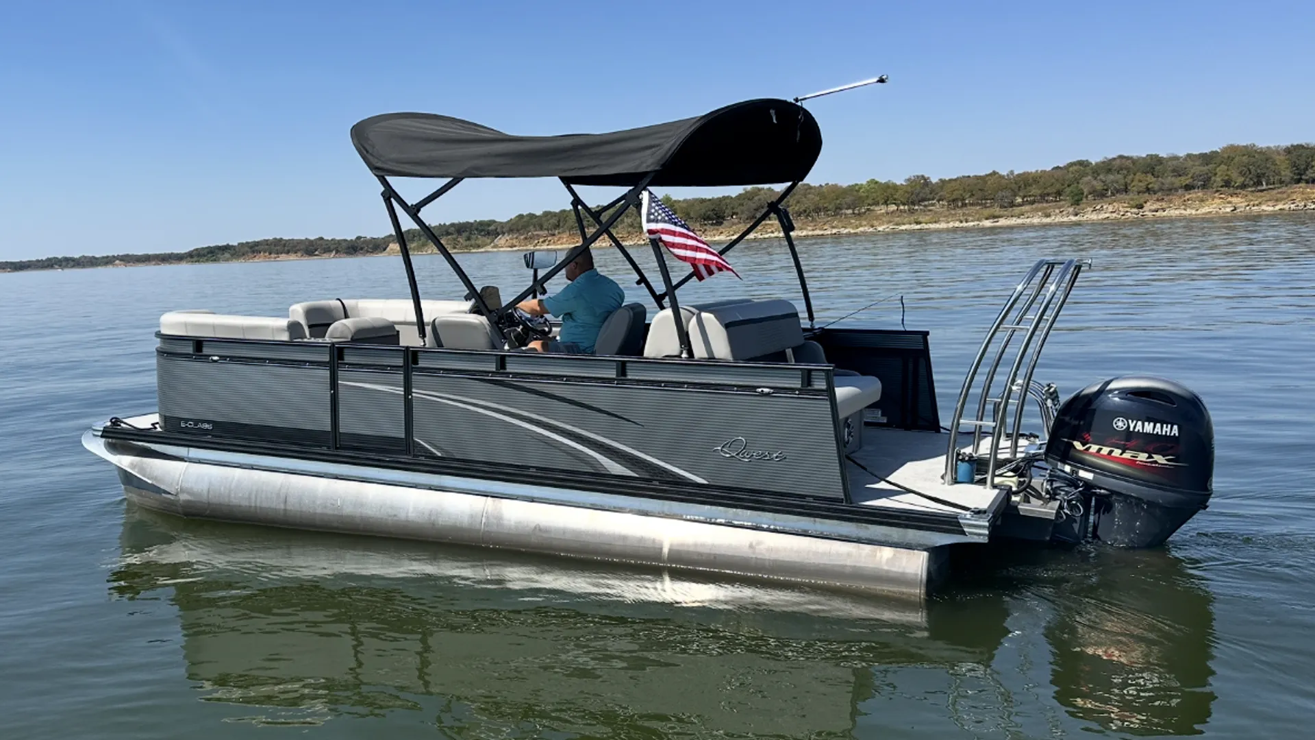 The Perfect Party Barge for a great day of fun and sun! 