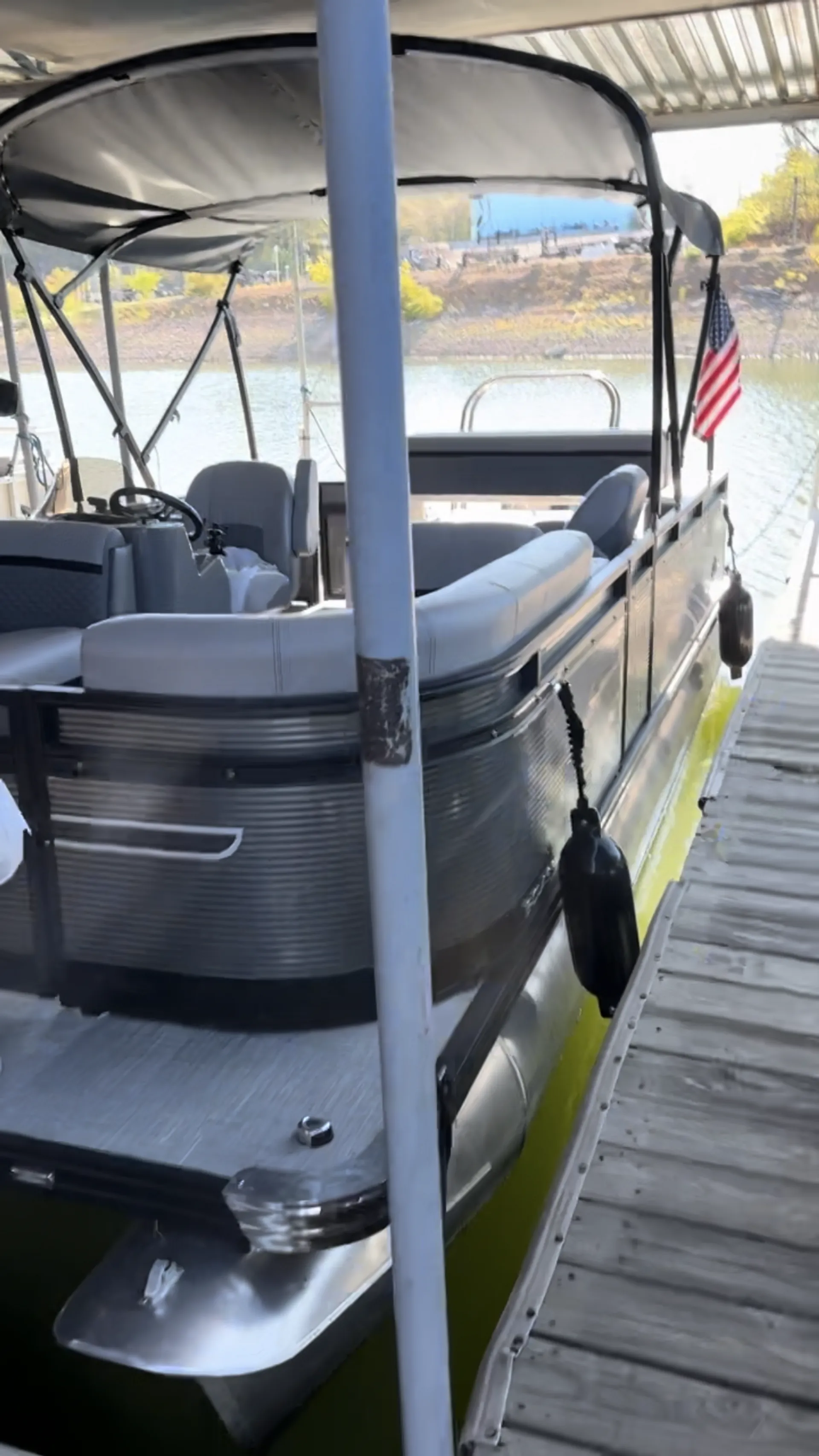 The Perfect Party Barge for a great day of fun and sun! 