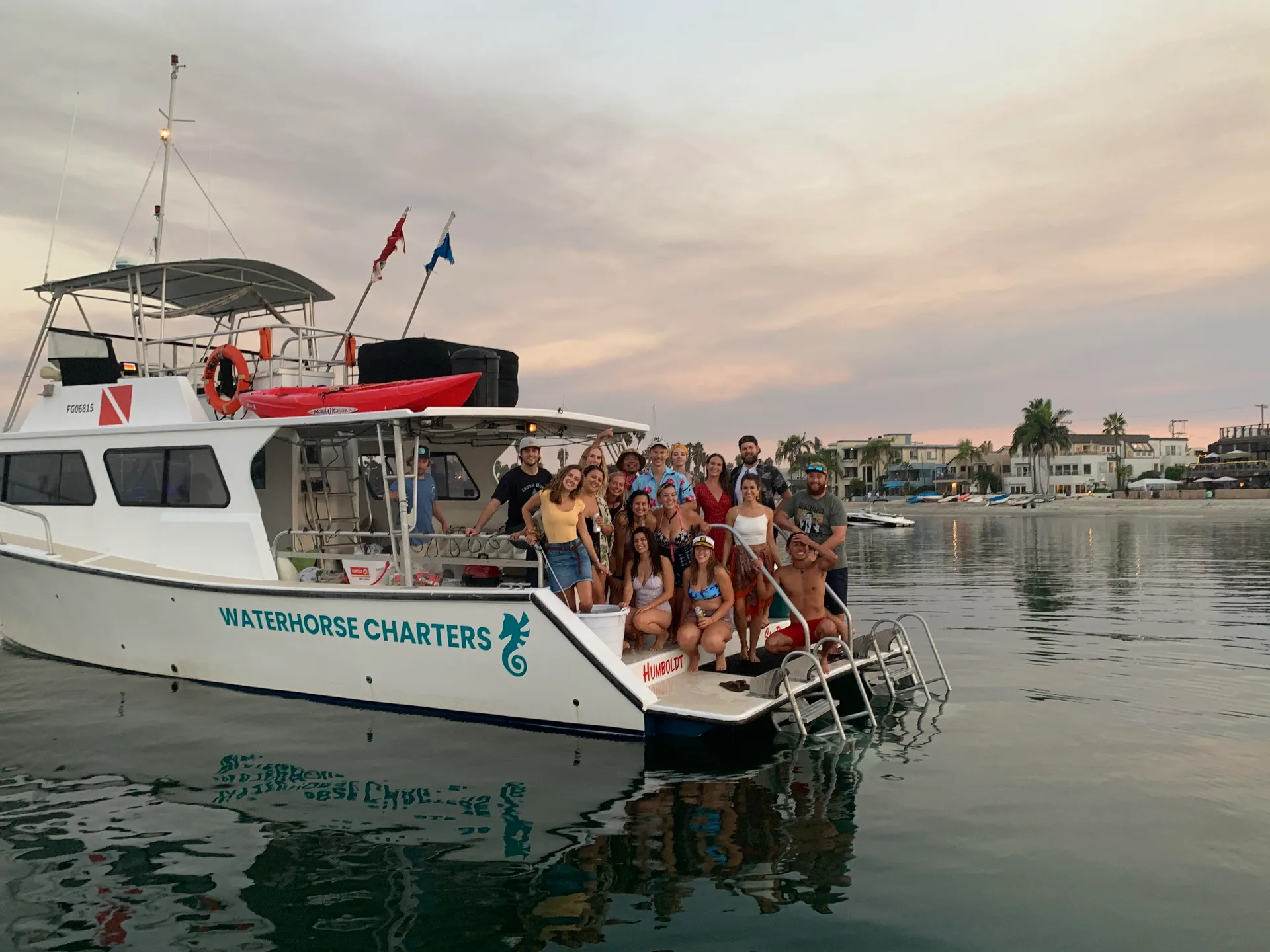 Private San Diego Party Yacht for 25 Guests, BYOB – Mission Bay