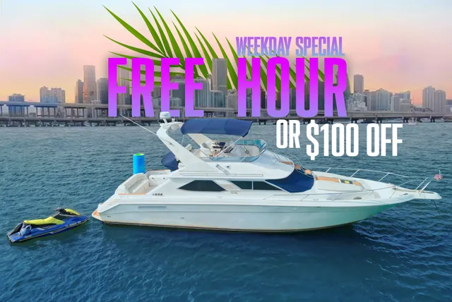Rent a Sea Ray Boats cruiser in Miami, FL near me