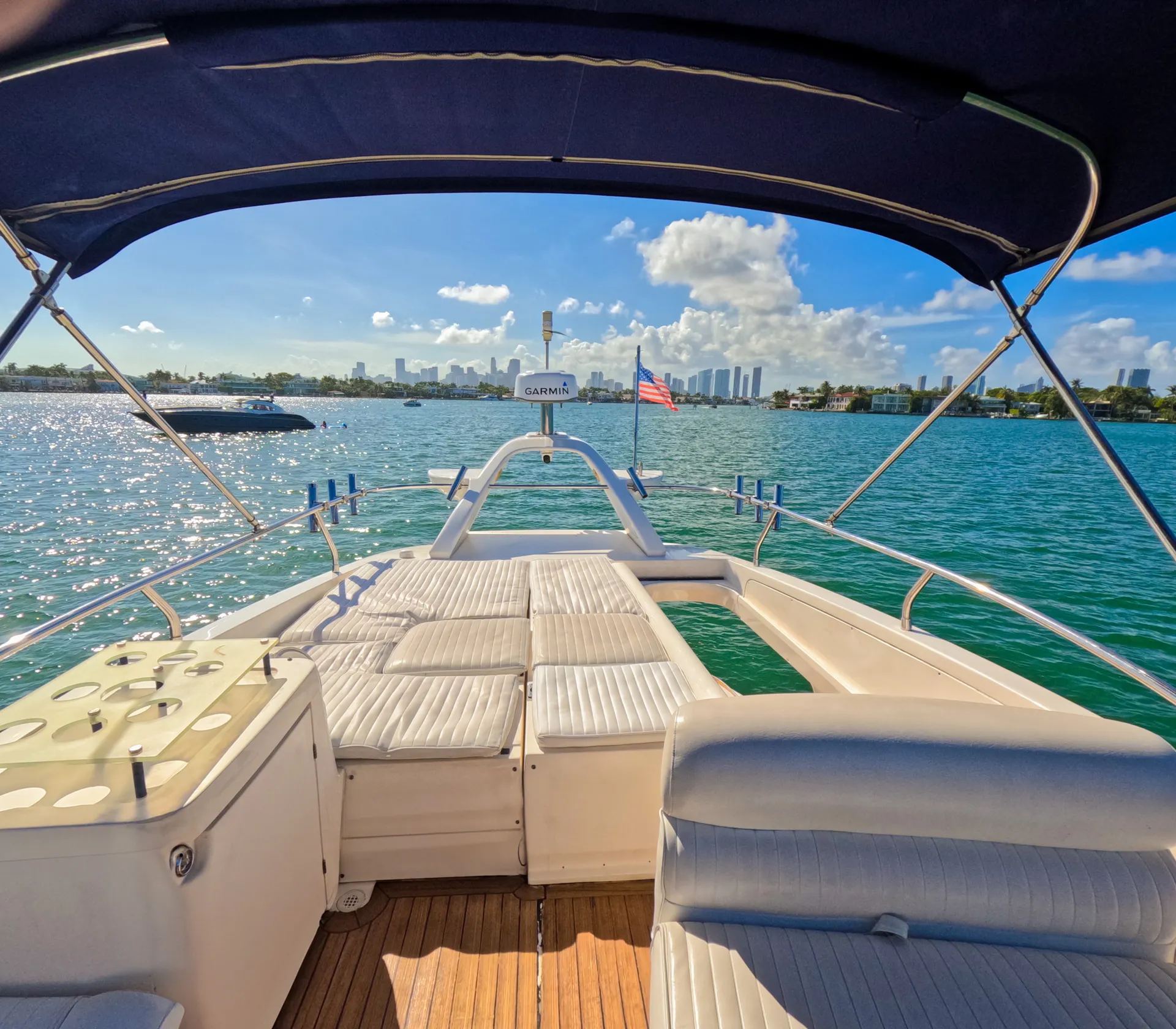  Miami 50ft luxurious Yacht . Jetski available