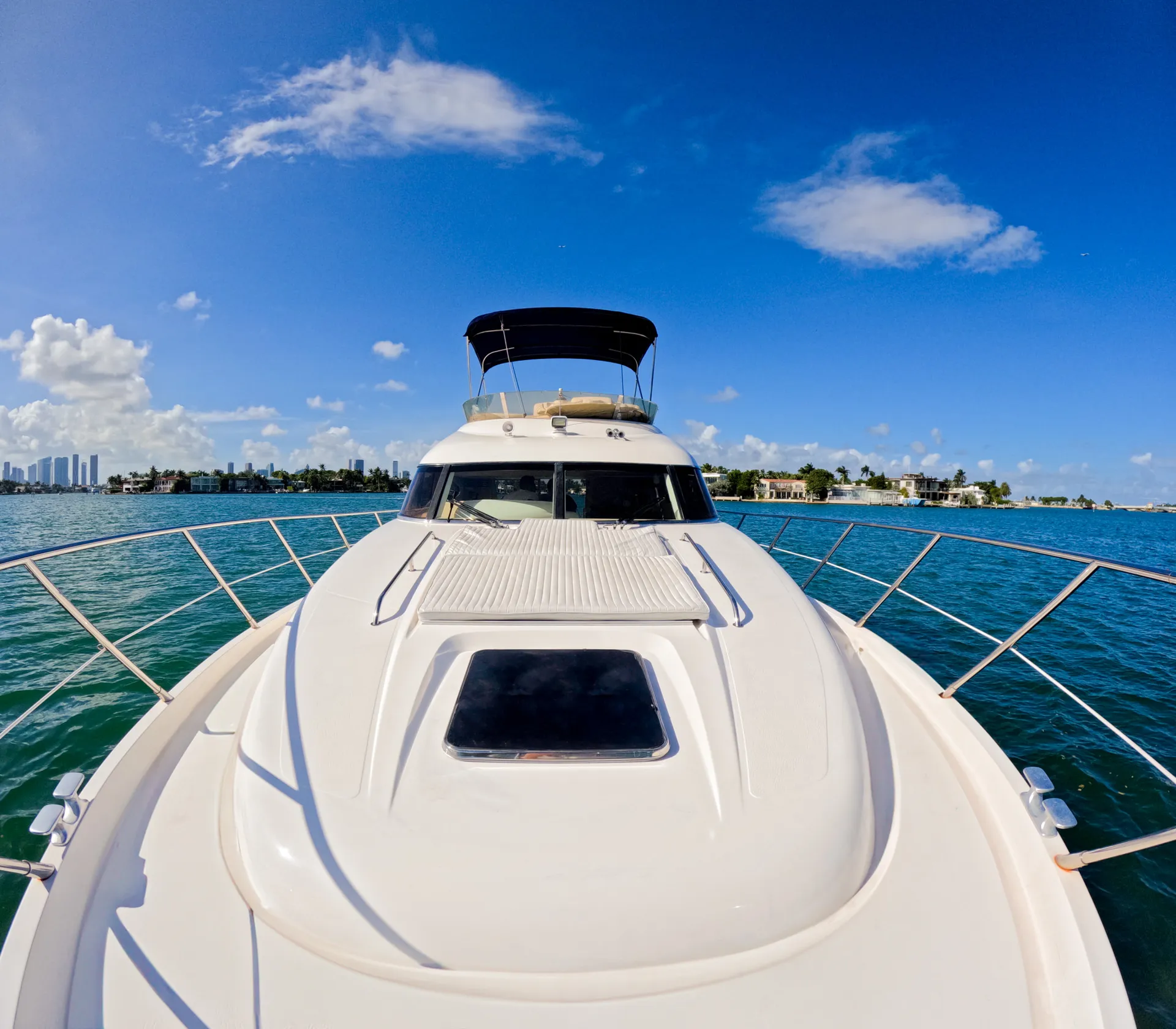  Miami 50ft luxurious Yacht . Jetski available
