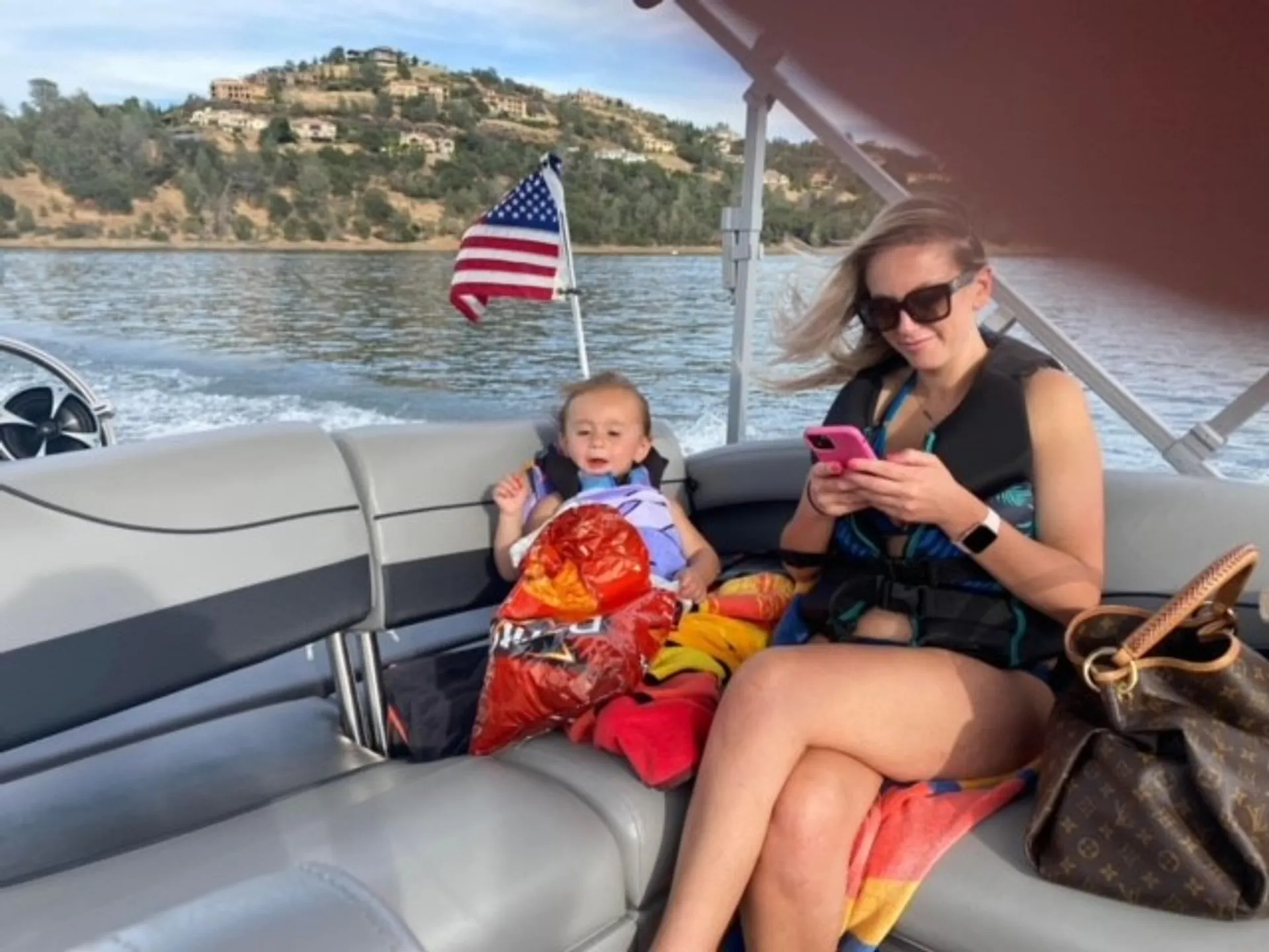 Celebrate or just relax in style on this Amazing Pontoon Boat