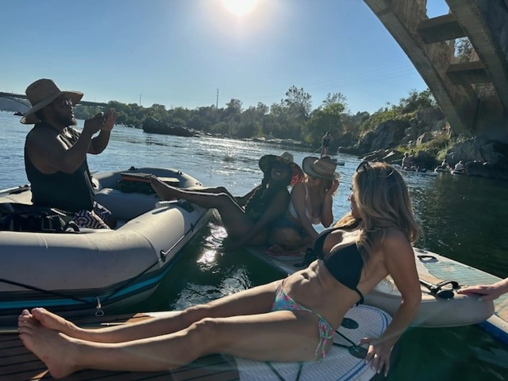 Celebrate or just relax in style on this Amazing Pontoon Boat