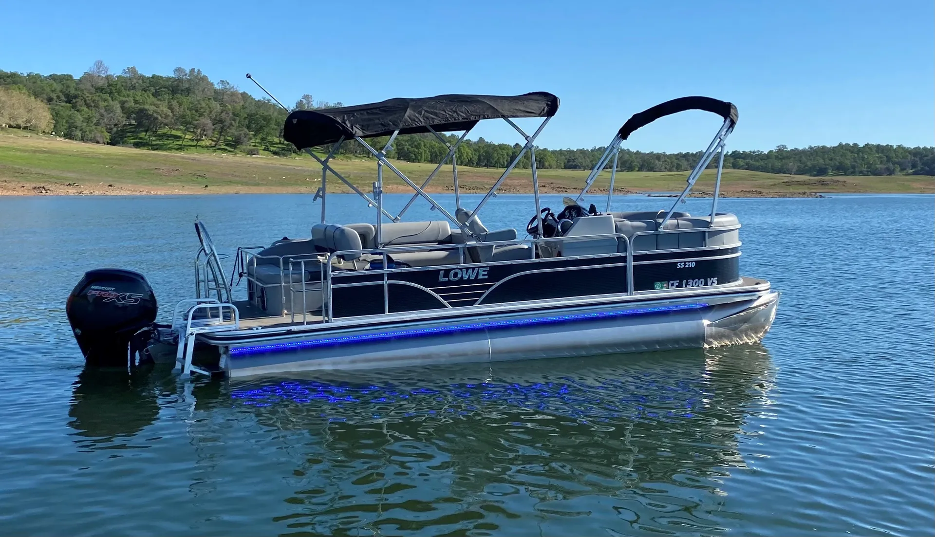 Celebrate or just relax in style on this Amazing Pontoon Boat