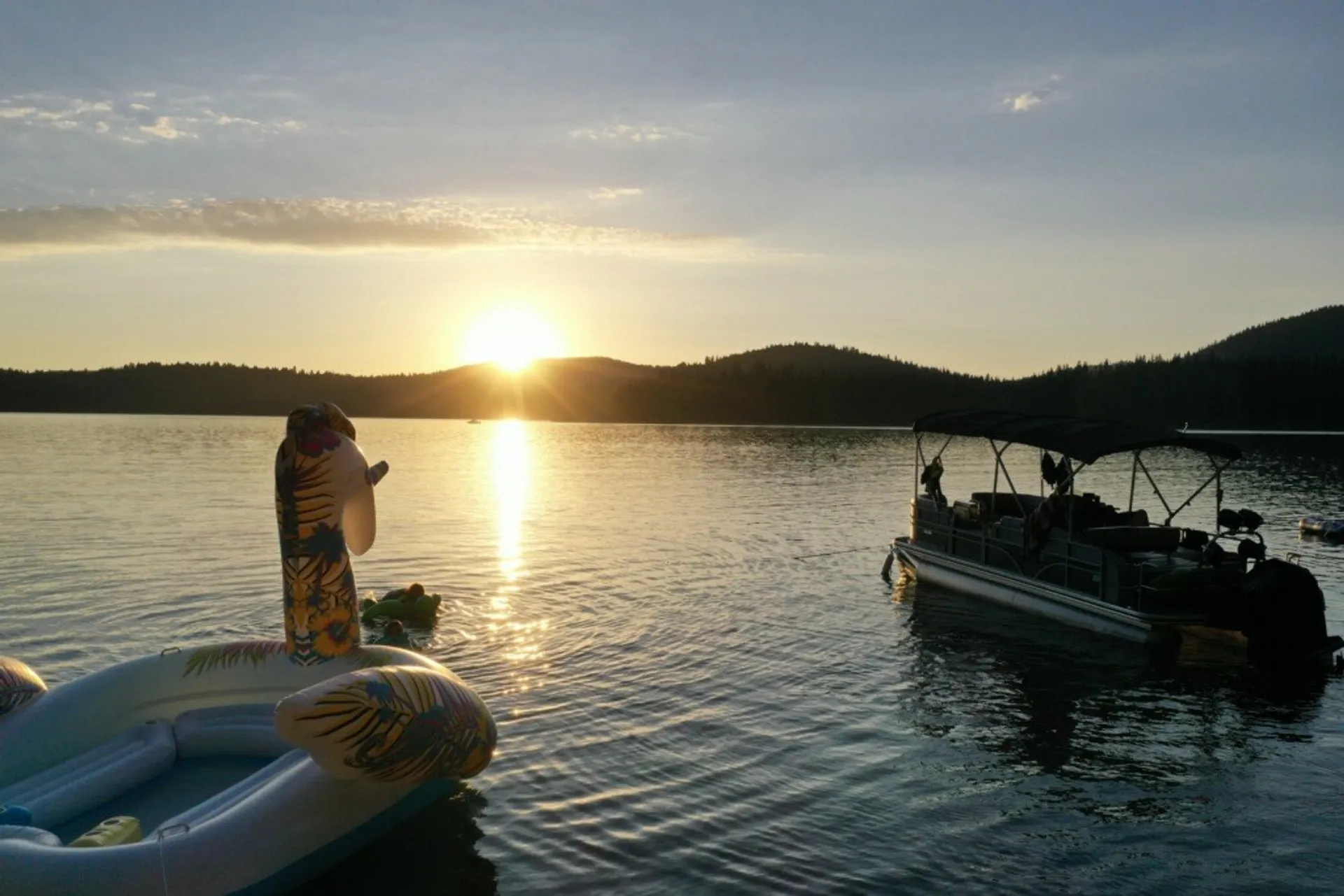 Celebrate or just relax in style on this Amazing Pontoon Boat