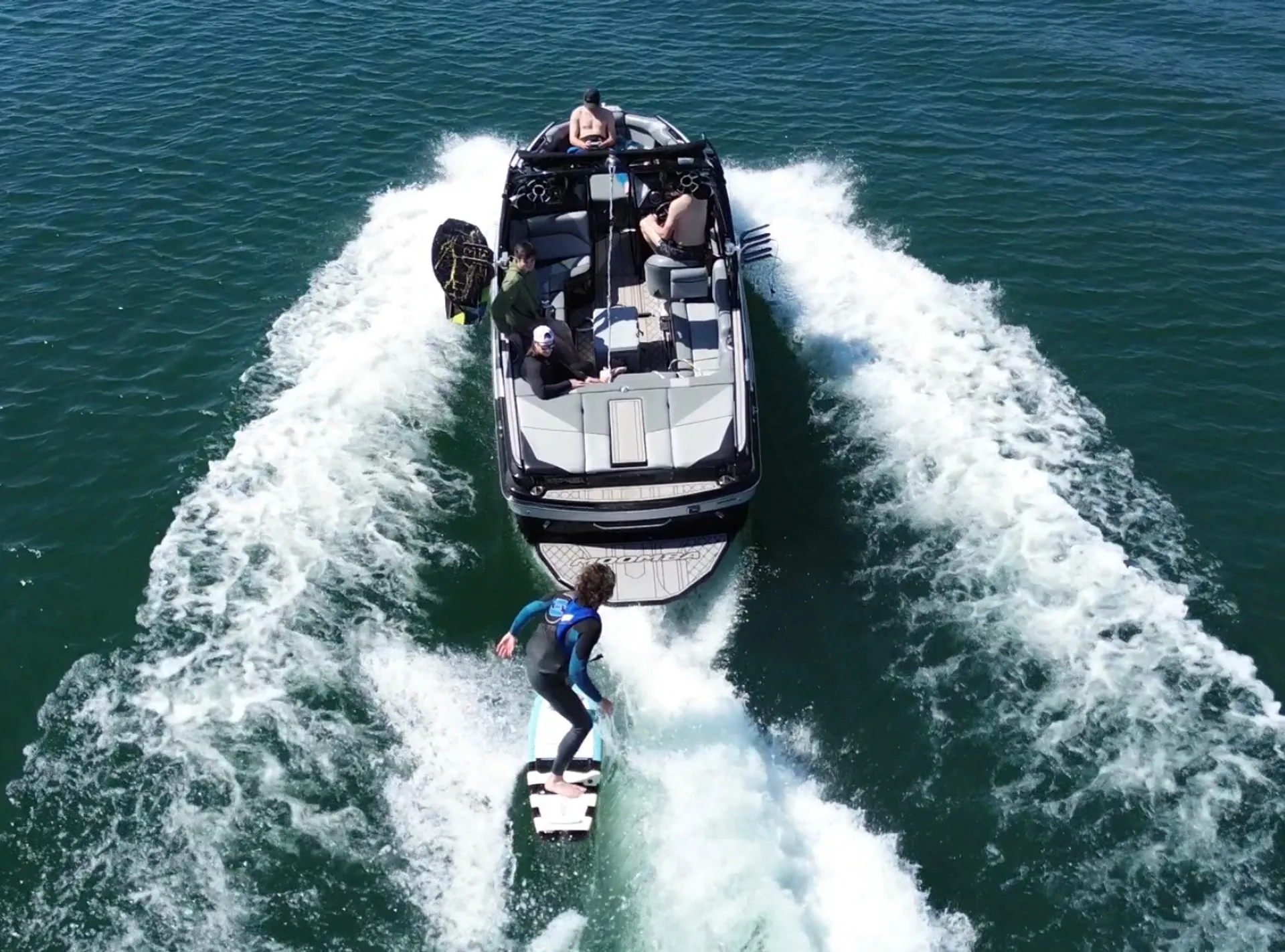 Wake Surf & Cruise on Lake Keowee – 23ft Moomba Mojo Rental 🚤🌊🎶