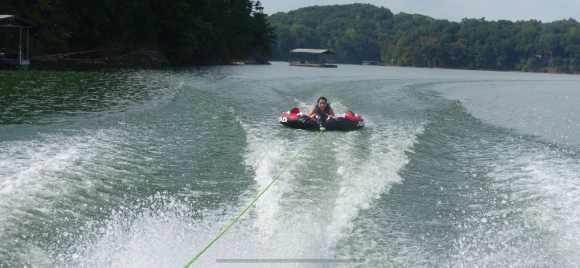 LUXURY BOAT RENTAL ON LAKE LANIER! LIKE NEW 200 HP TRI-TOON by VERANDA