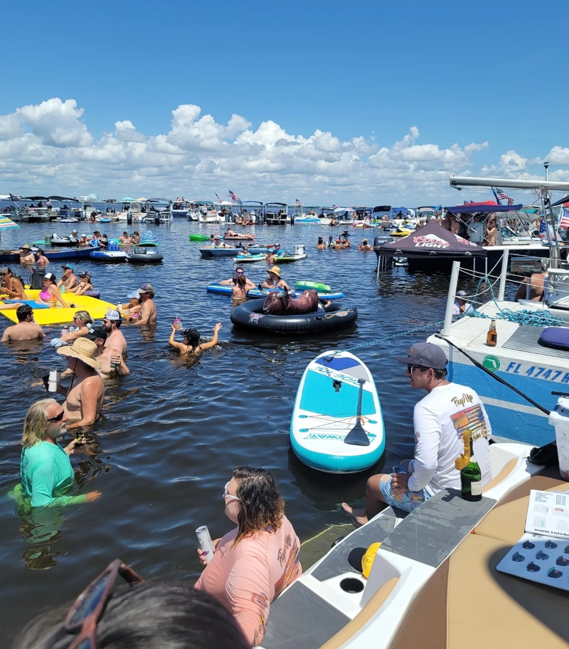 24 ft Center Console - Harris Chain of Lakes and Lake Dora sandbar!