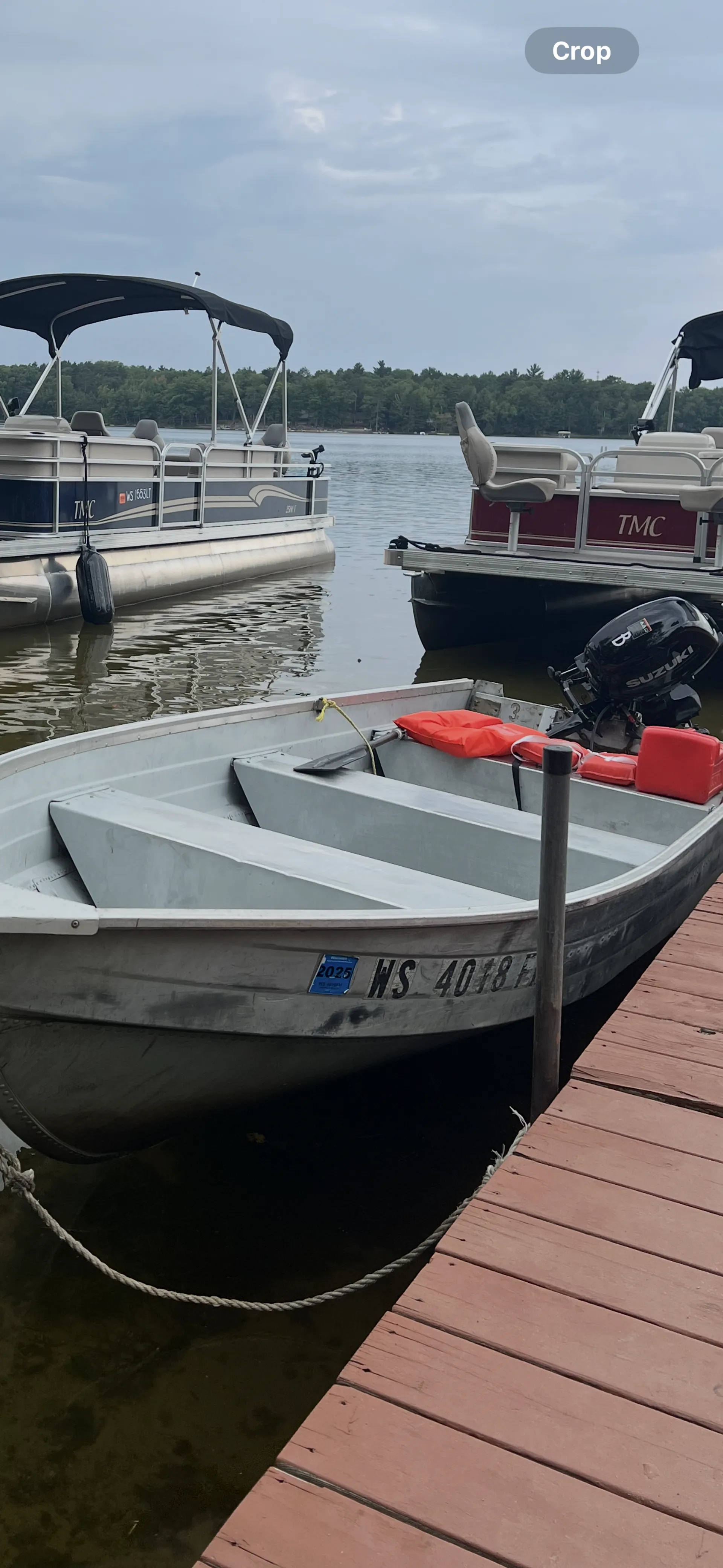 9 foot aluminum fishing boat Aluminum in Saint Germain, WI — photo 3