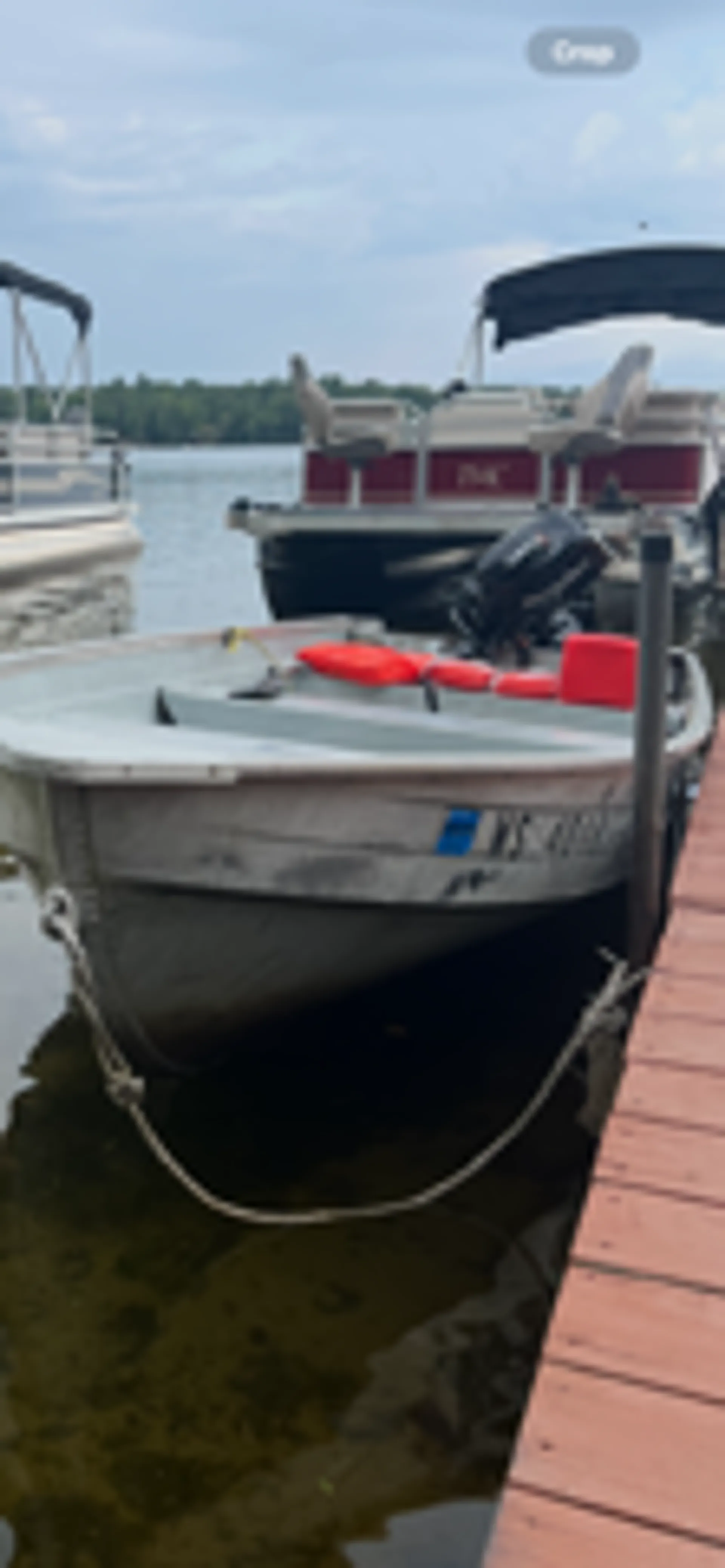 9 foot aluminum fishing boat Aluminum in Saint Germain, WI — photo 2