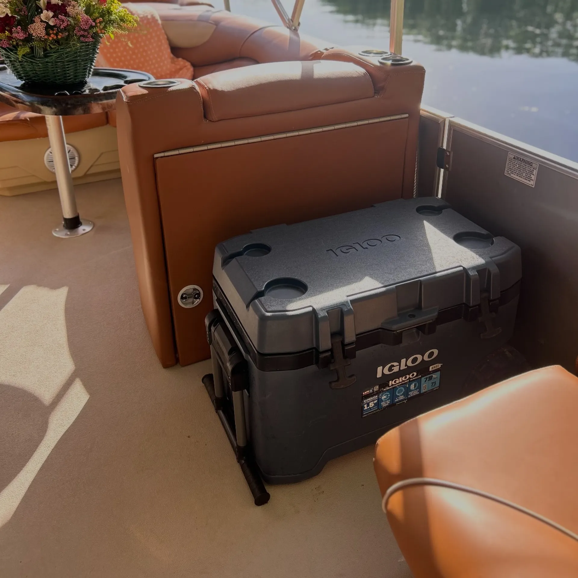 Cruise the RAINBOW RIVER! Two Rivers pontoon boat rental.