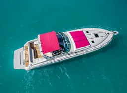 The New Pink Sea Ray 50'  boat photo