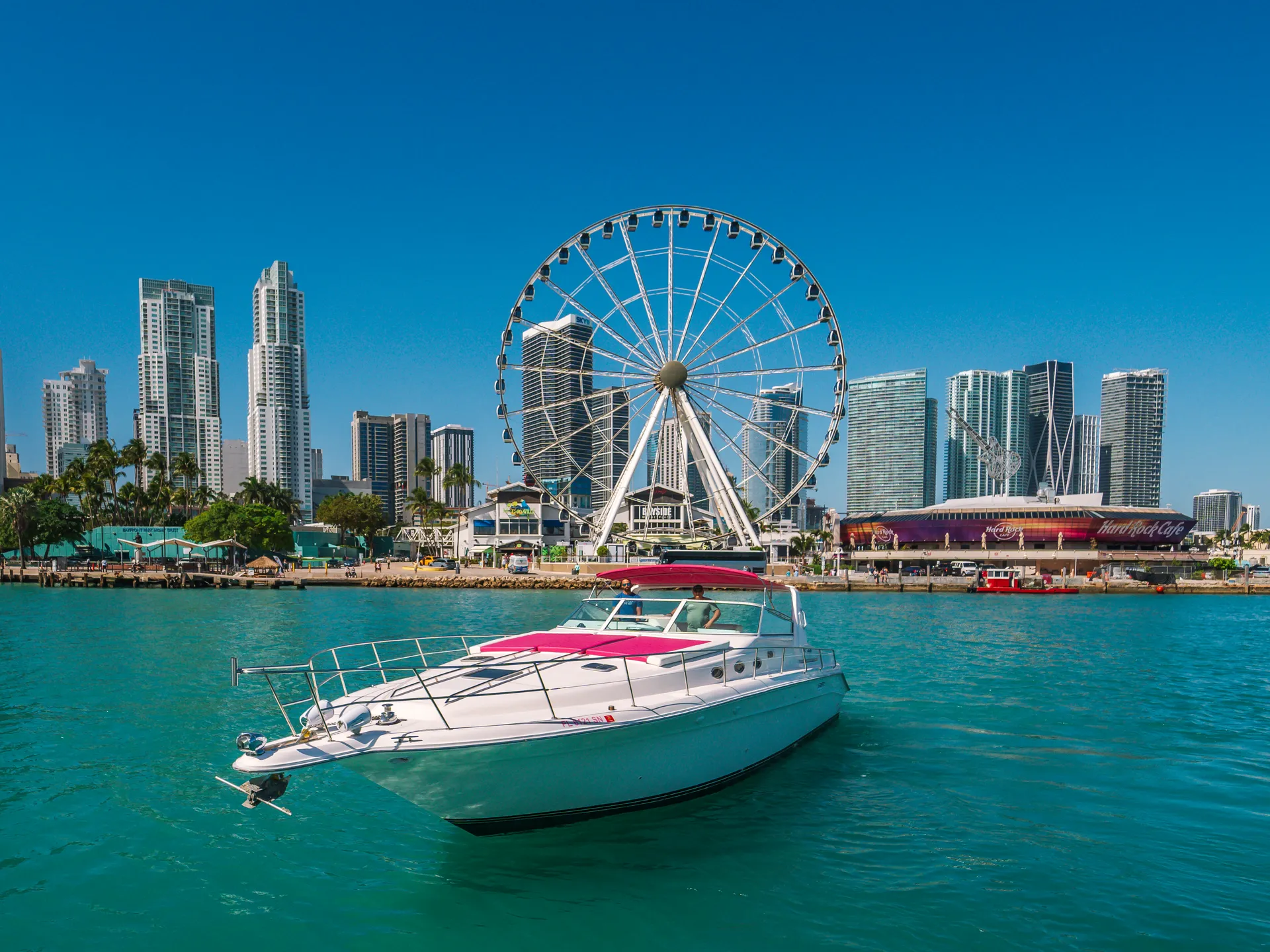 The New Pink Sea Ray 50' 