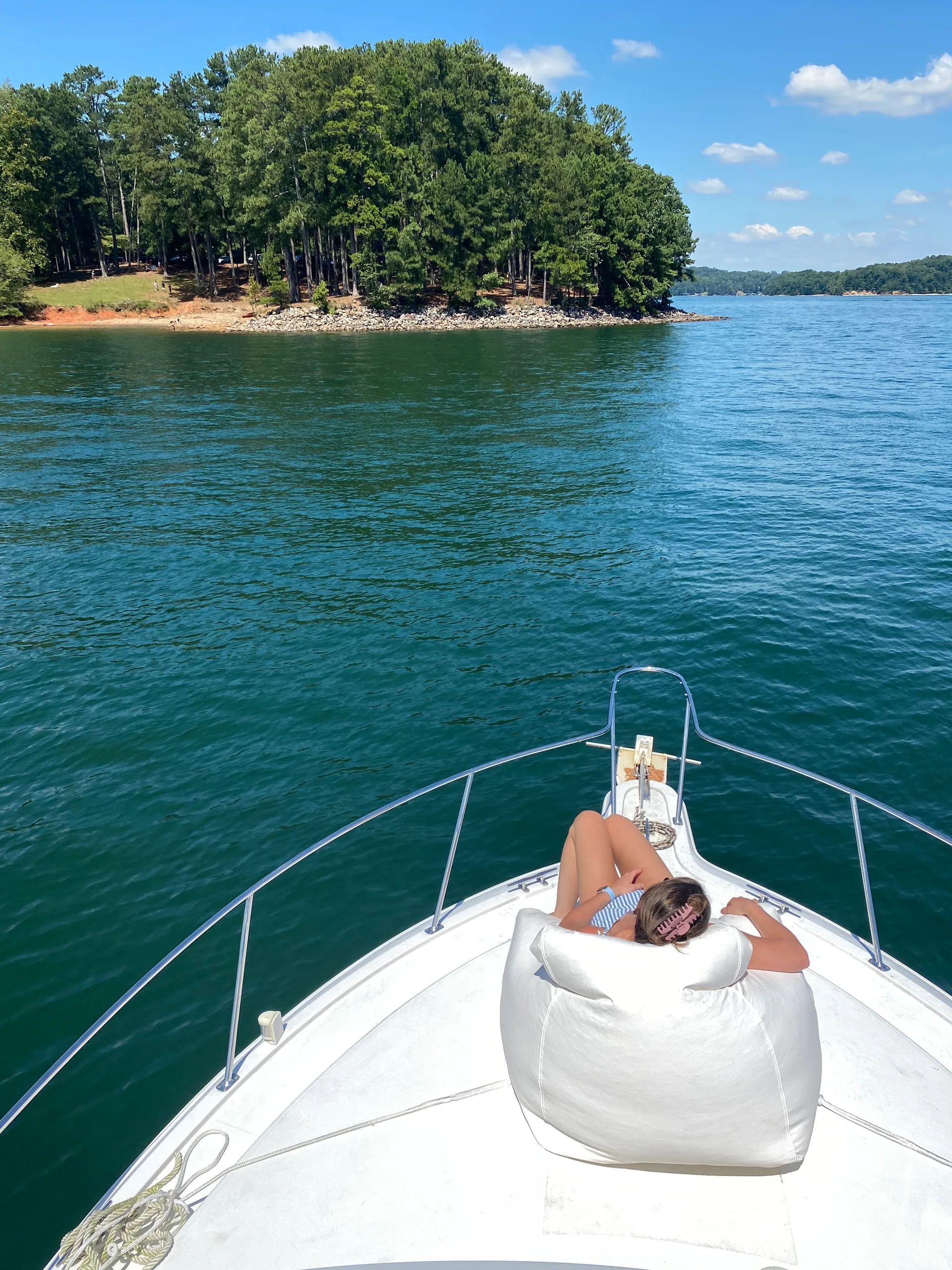 Carver Yacht for charter on Lake Lanier - special requests accomodated