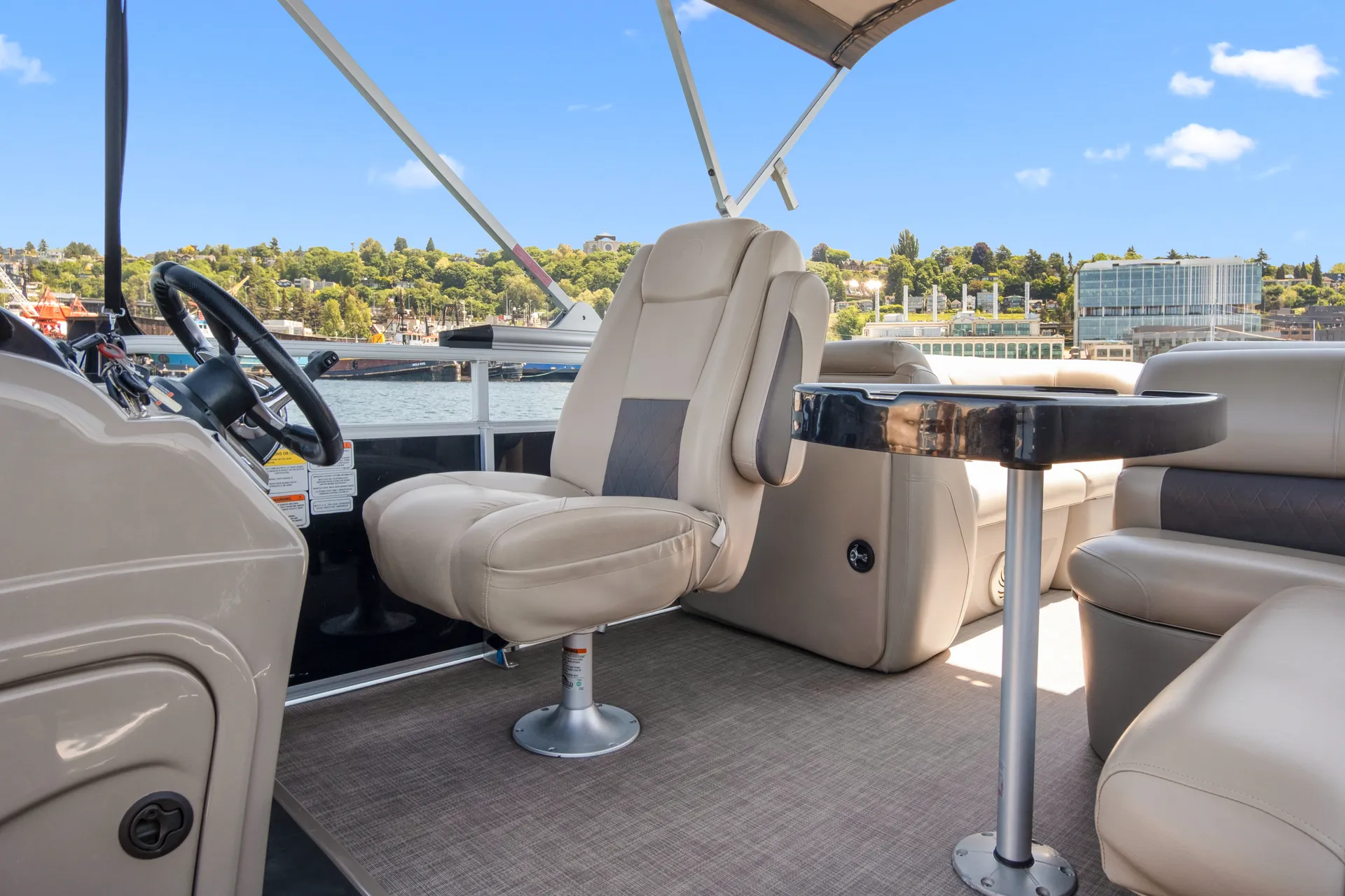The Waterhog - Pontoon Party Barge on Lake Union