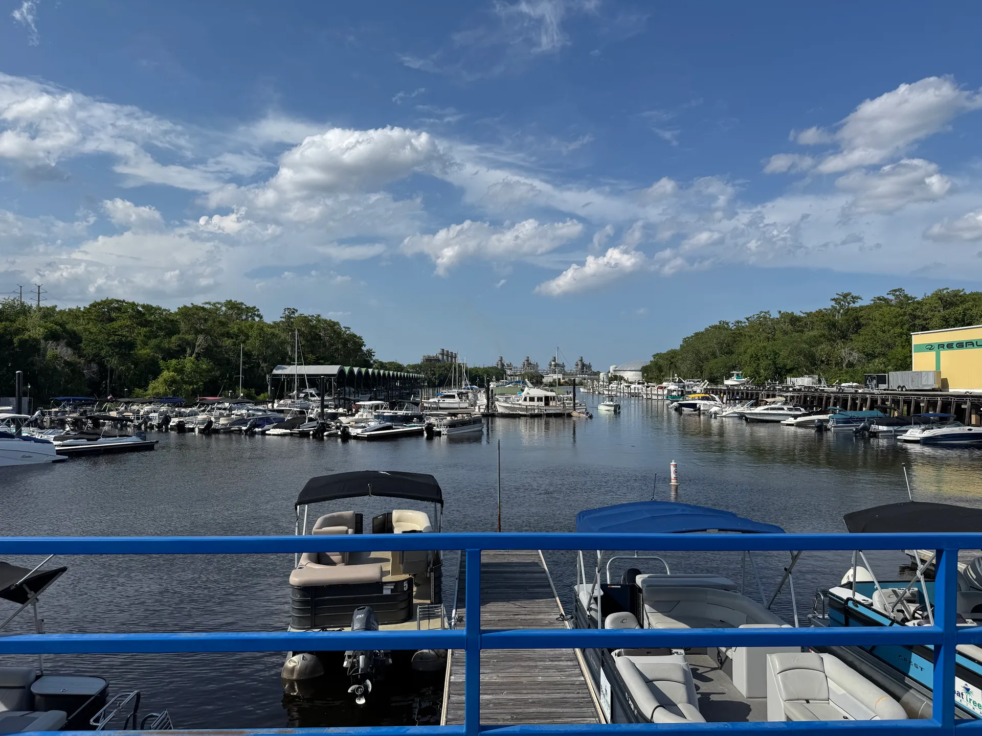 2021 Bennington Pontoon Boat in Lake Monroe!