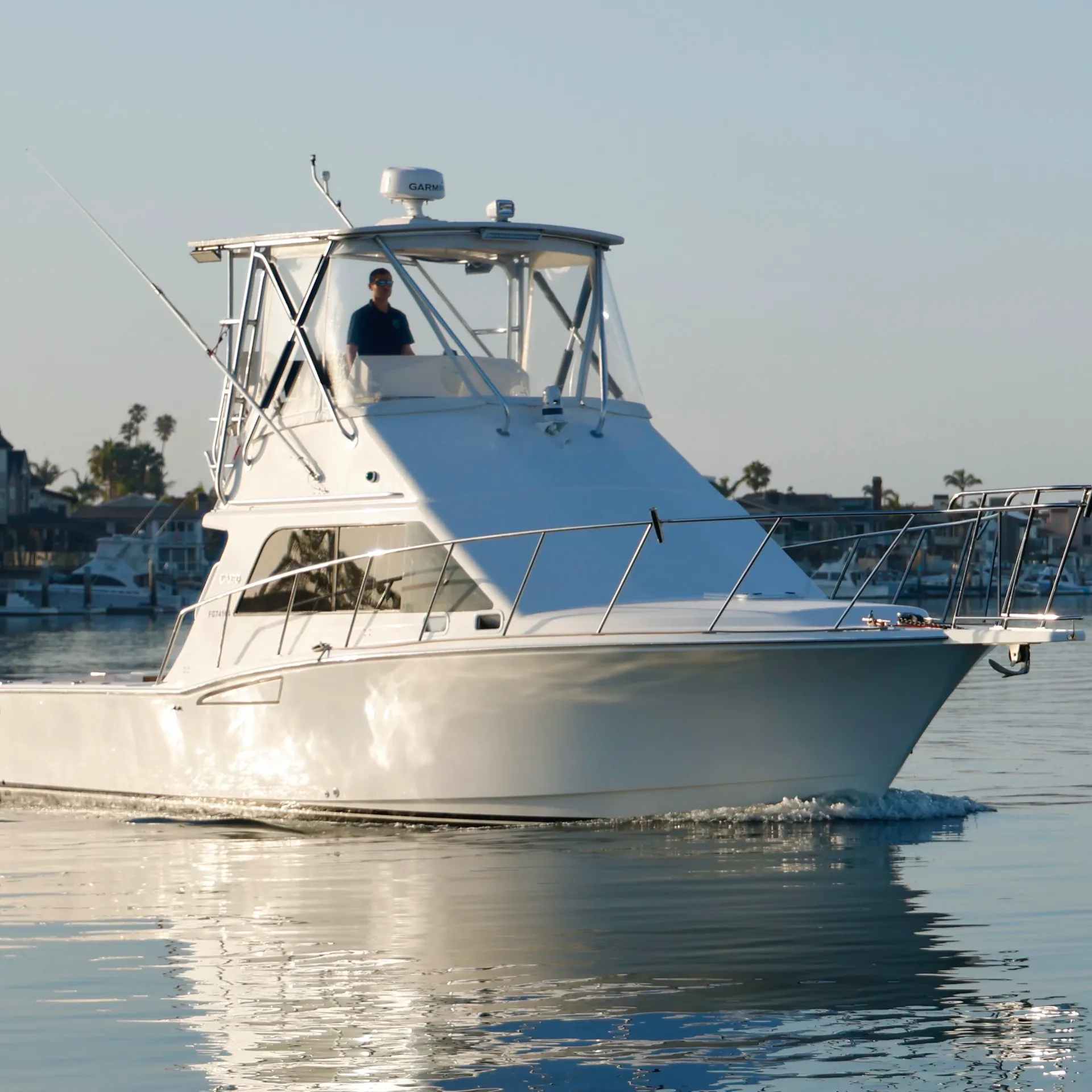 Luxury Cabo 35 Flybridge Charter - All Inclusive