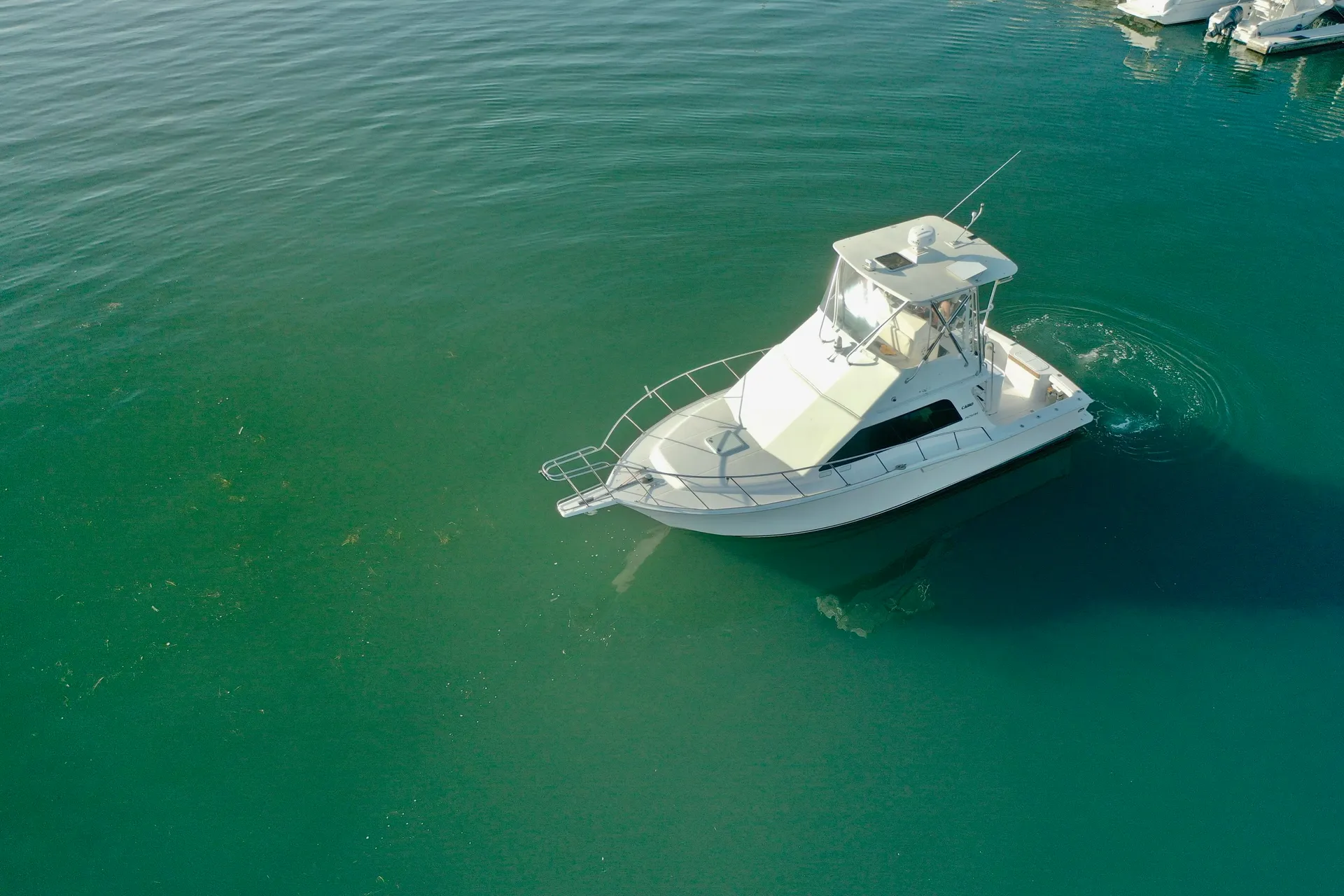 Luxury Cabo 35 Flybridge Charter - All Inclusive